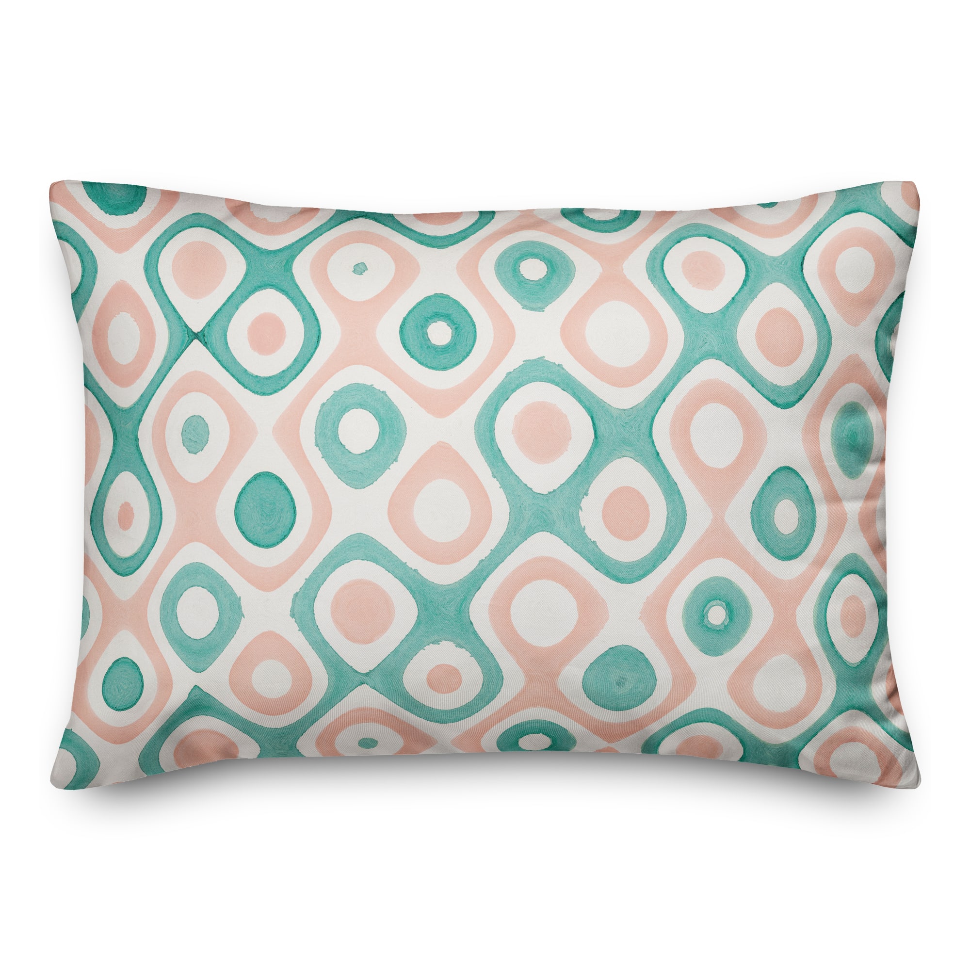 Circles Indoor/Outdoor Lumbar Pillow
