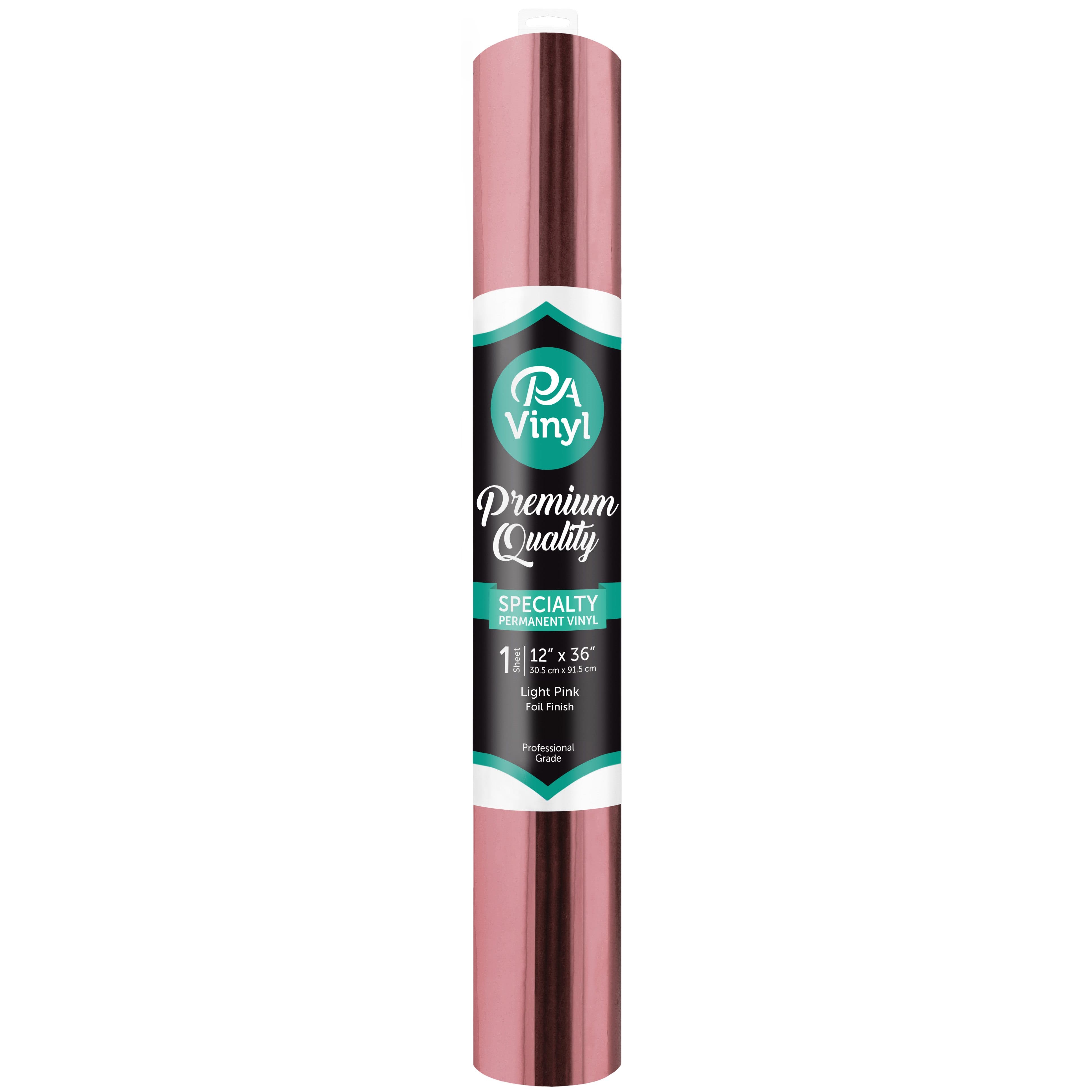 PA Vinyl Foil Permanent Adhesive Vinyl