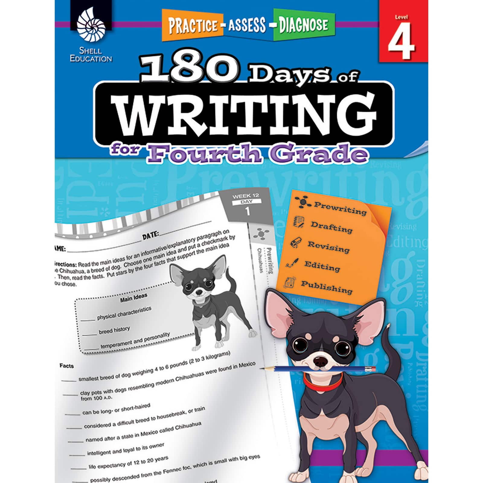 180 Days of Writing Activity Book Grade 4 Michaels