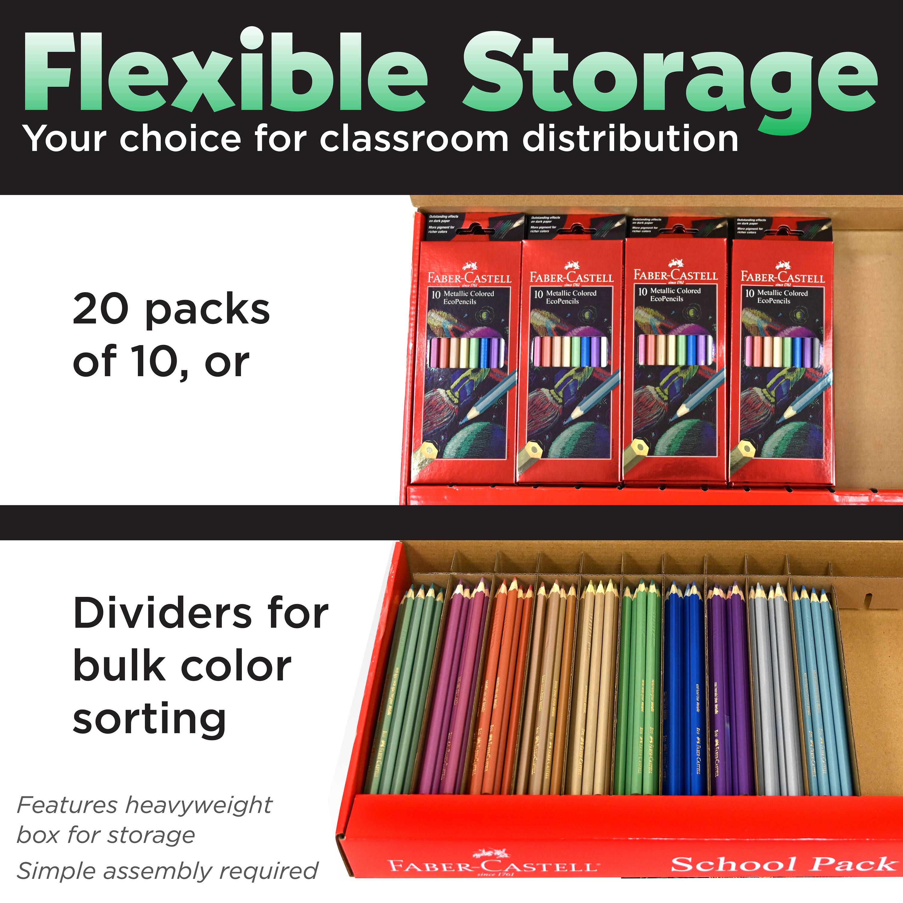 Faber-Castell® Metallic EcoPencil School Pack