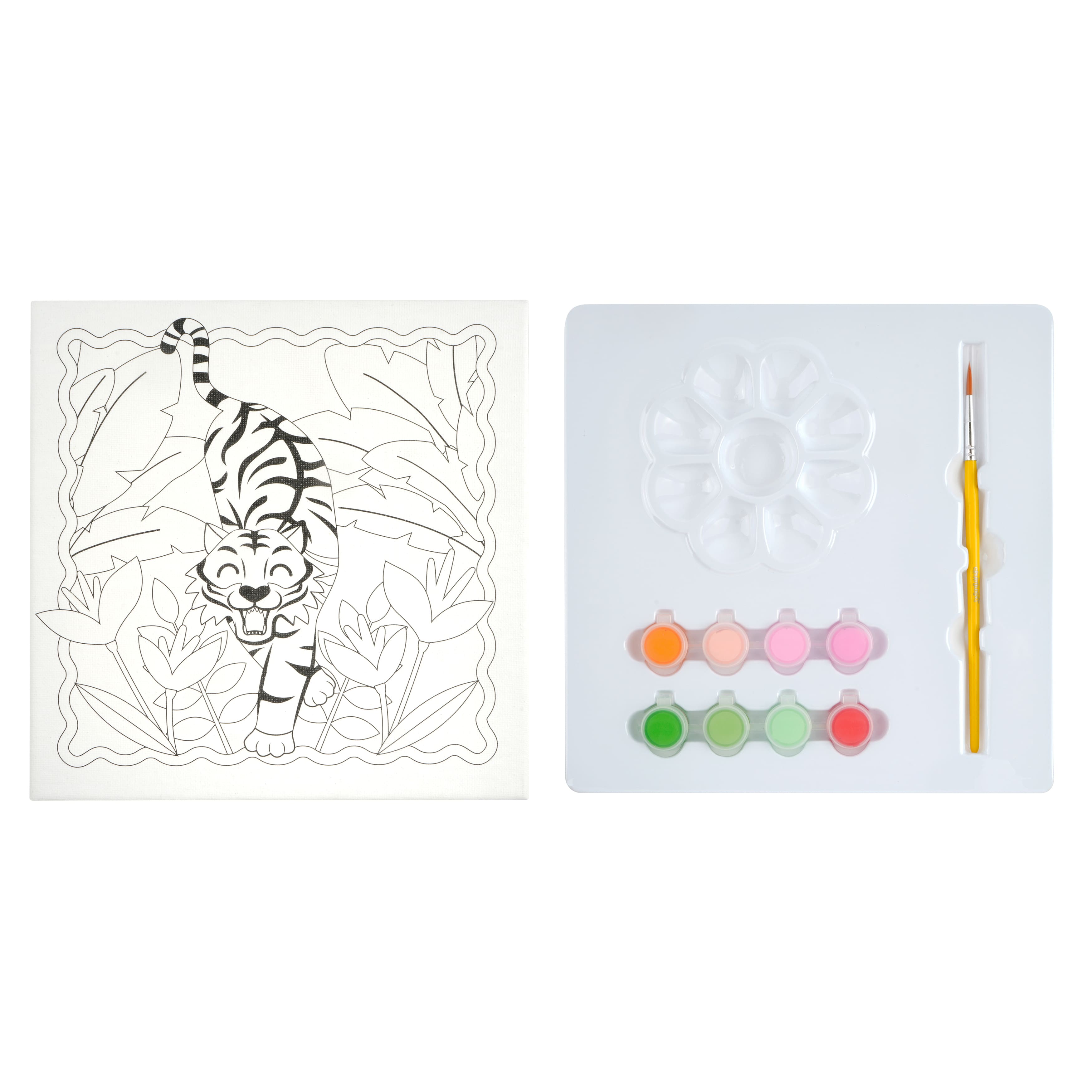 Tiger Canvas Painting Kit by Creatology&#x2122;