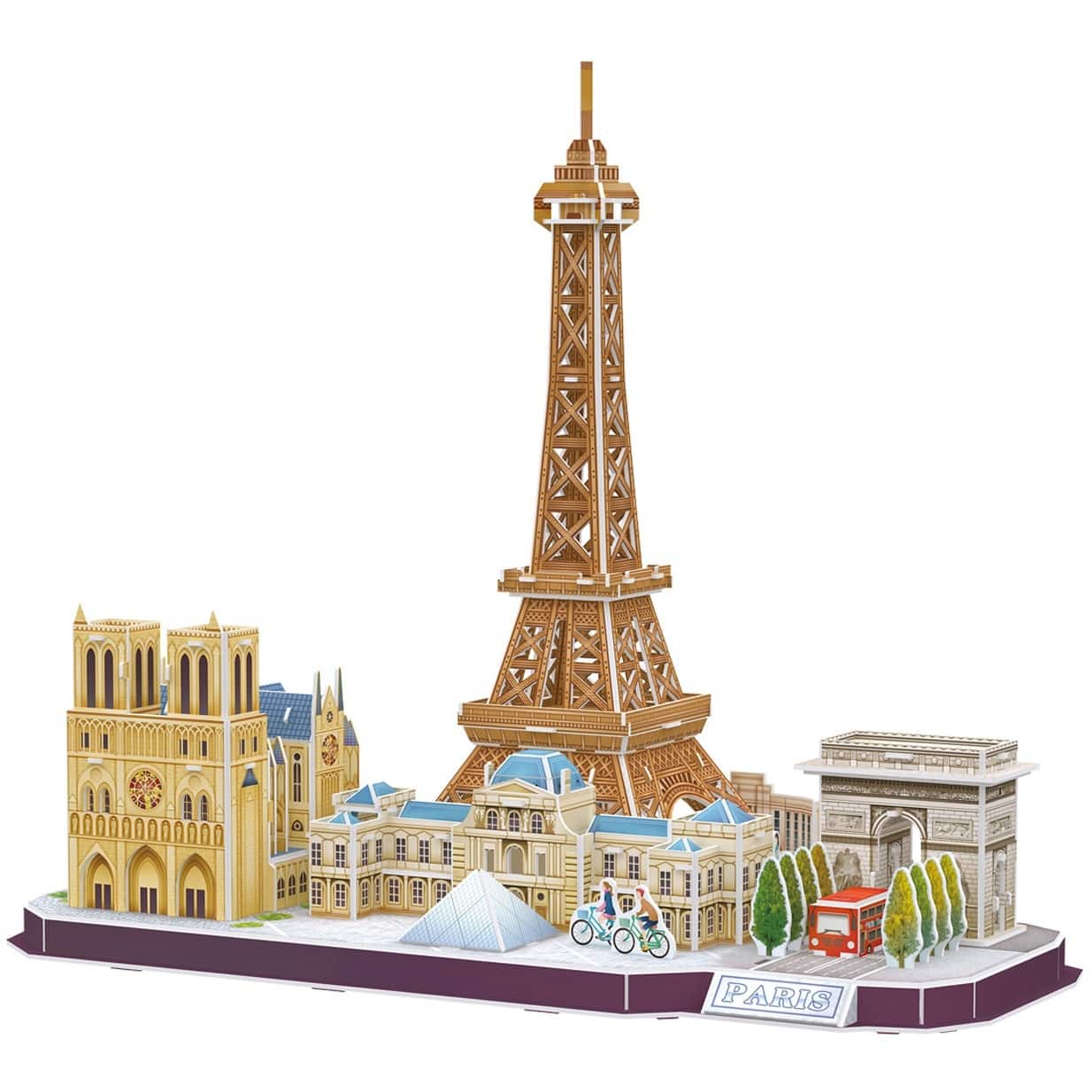 Revell&#xAE; Paris Skyline 114 Piece 3D Puzzle