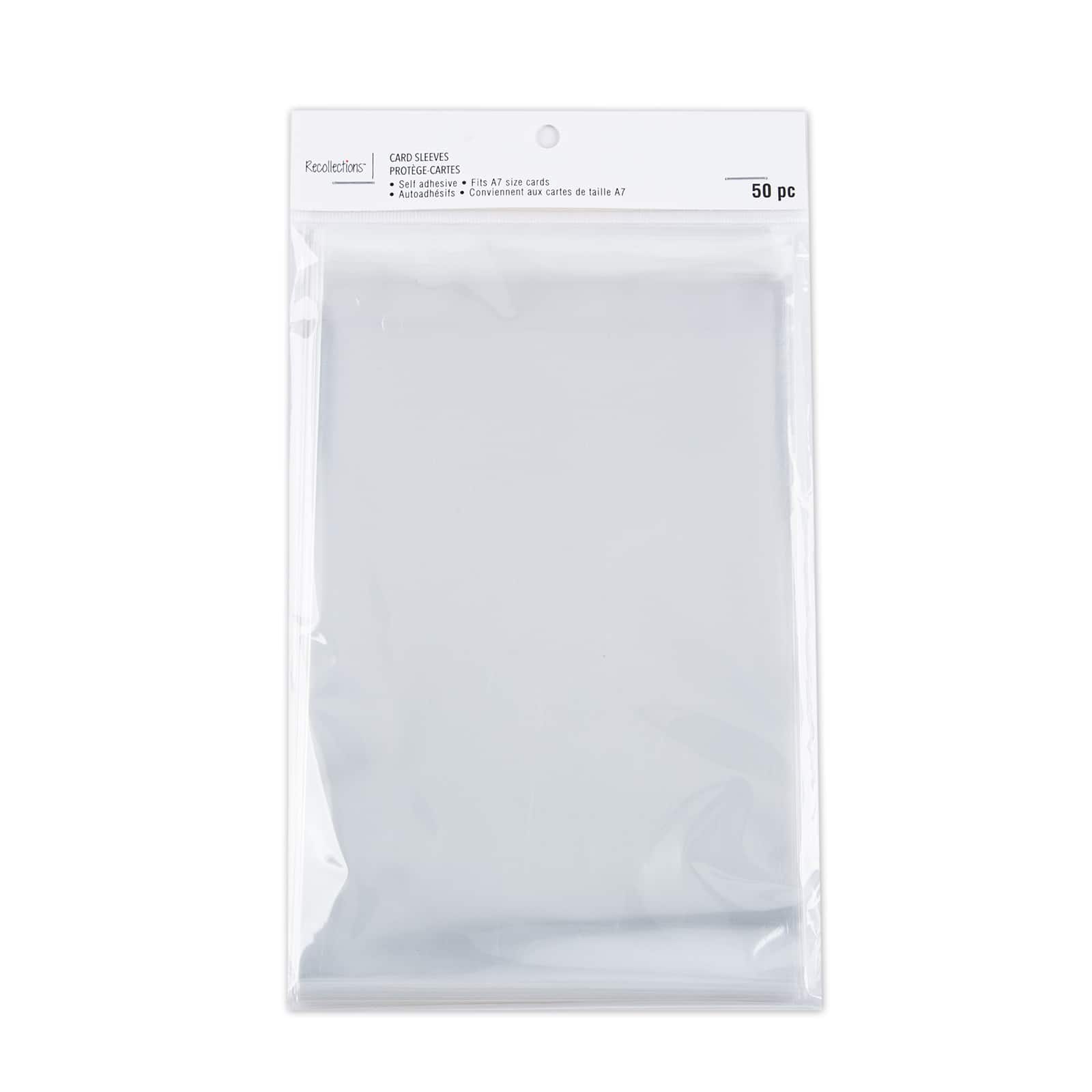 Clear Plastic Sleeve for Postcard storage Small Medium Large Extra Large 