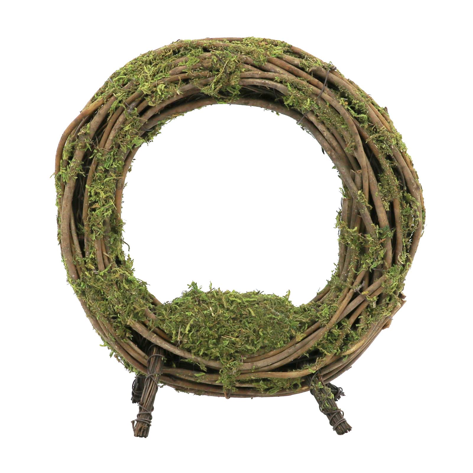 11&#x22; Green Moss Standing Wreath by Ashland&#xAE;