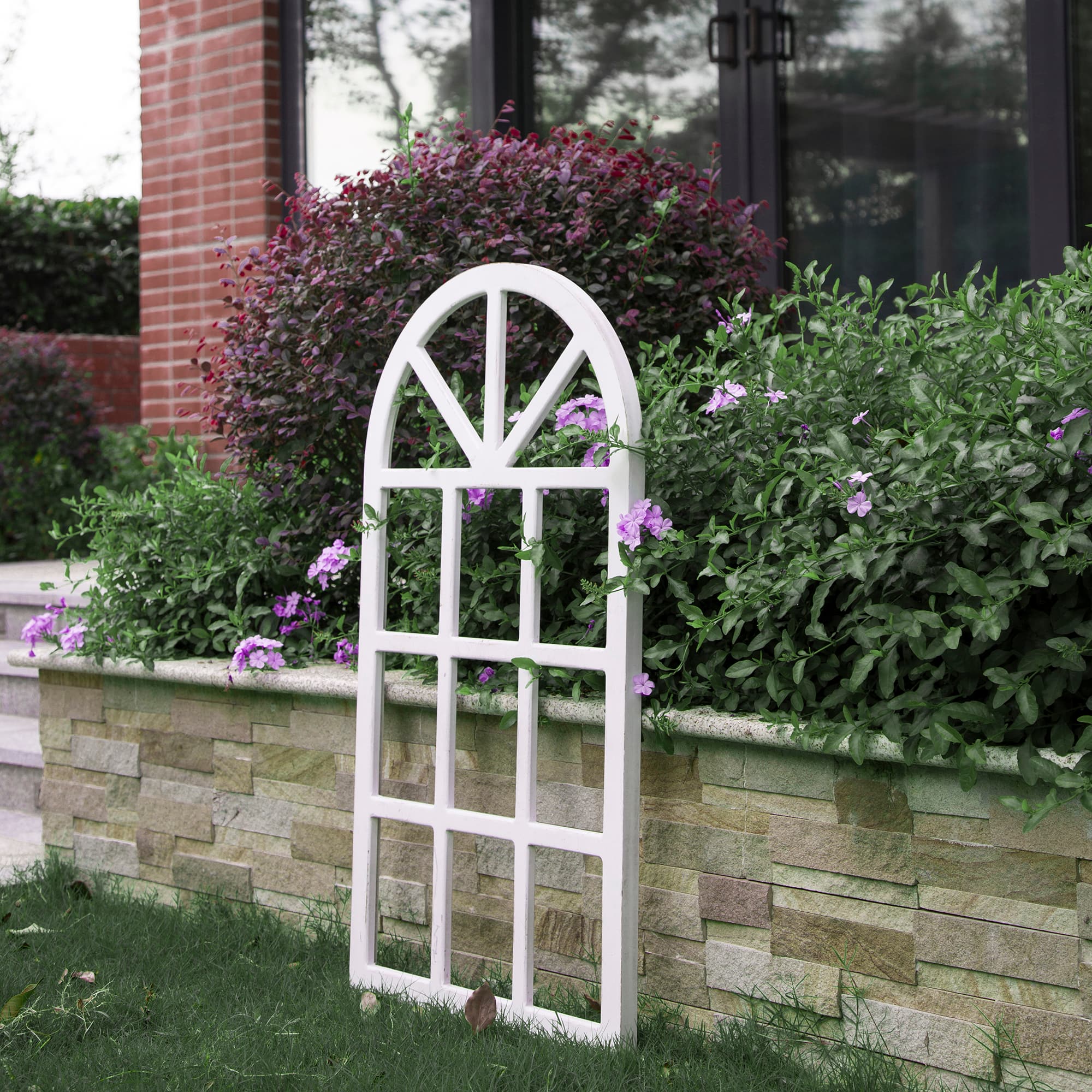 Glitzhome® 36" Wooden Window Frame