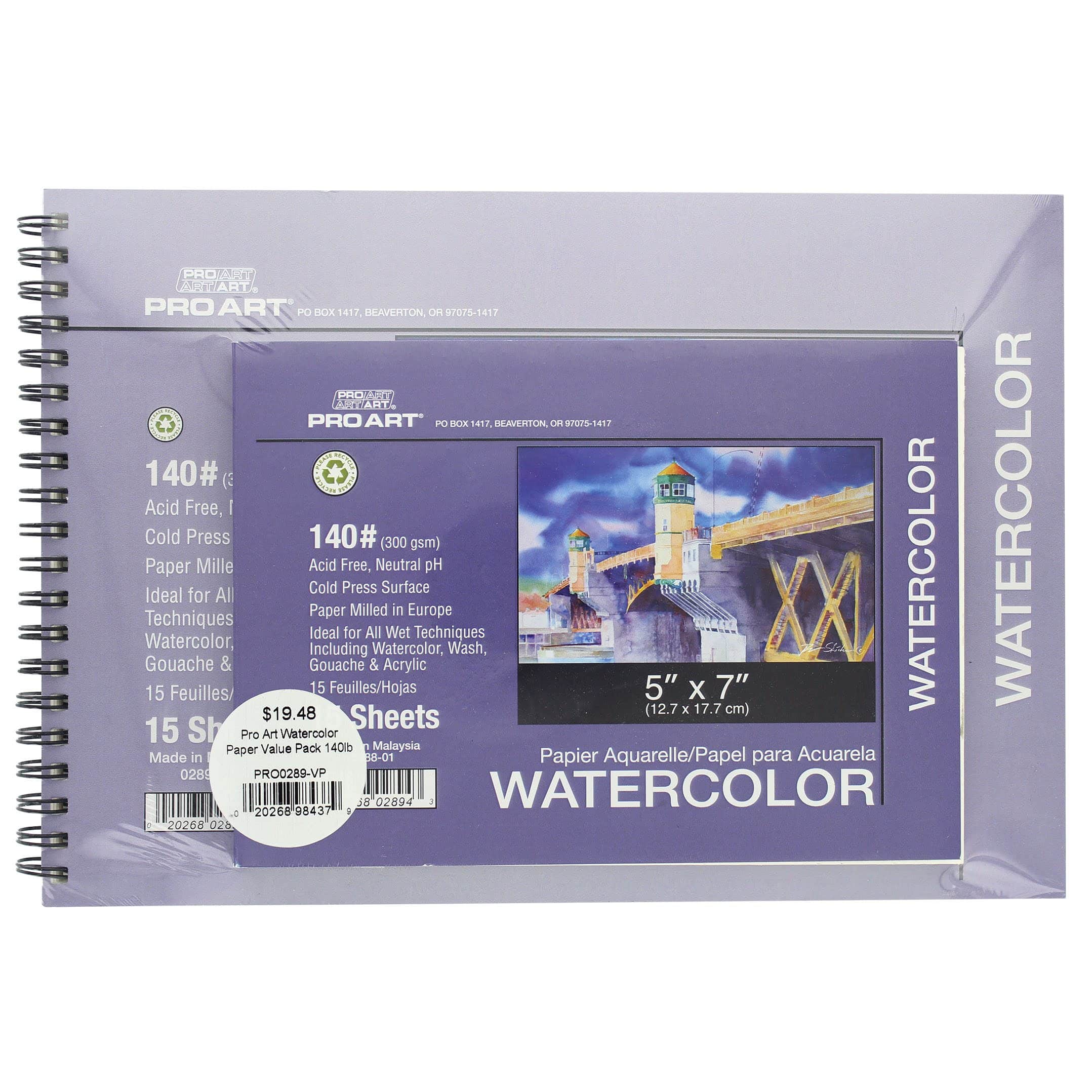 art nation water color paper pad