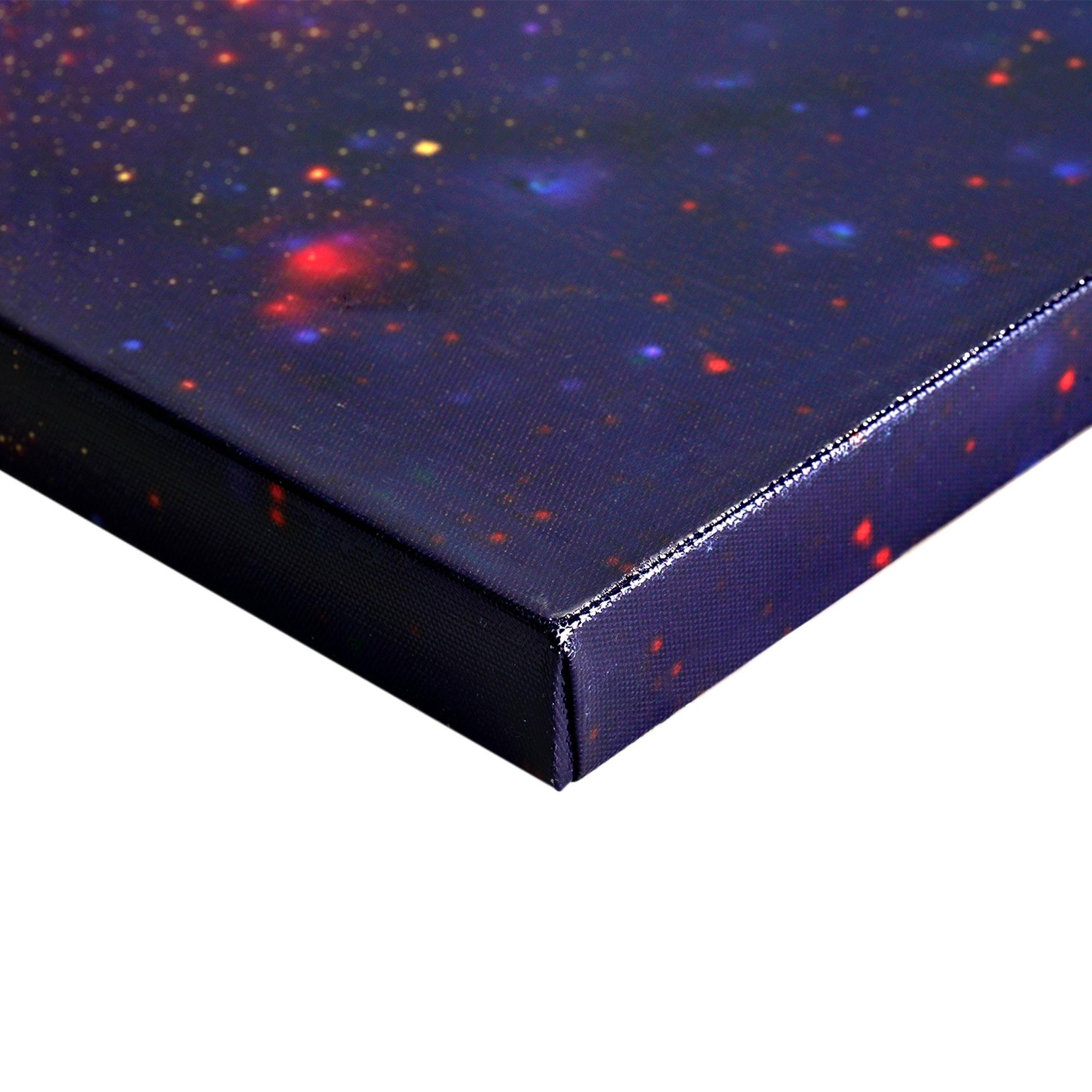 American Art D&#xE9;cor&#x2122; 48&#x22; NASA Milky Way Galaxy Glossy Lacquer Canvas Art Print Panel