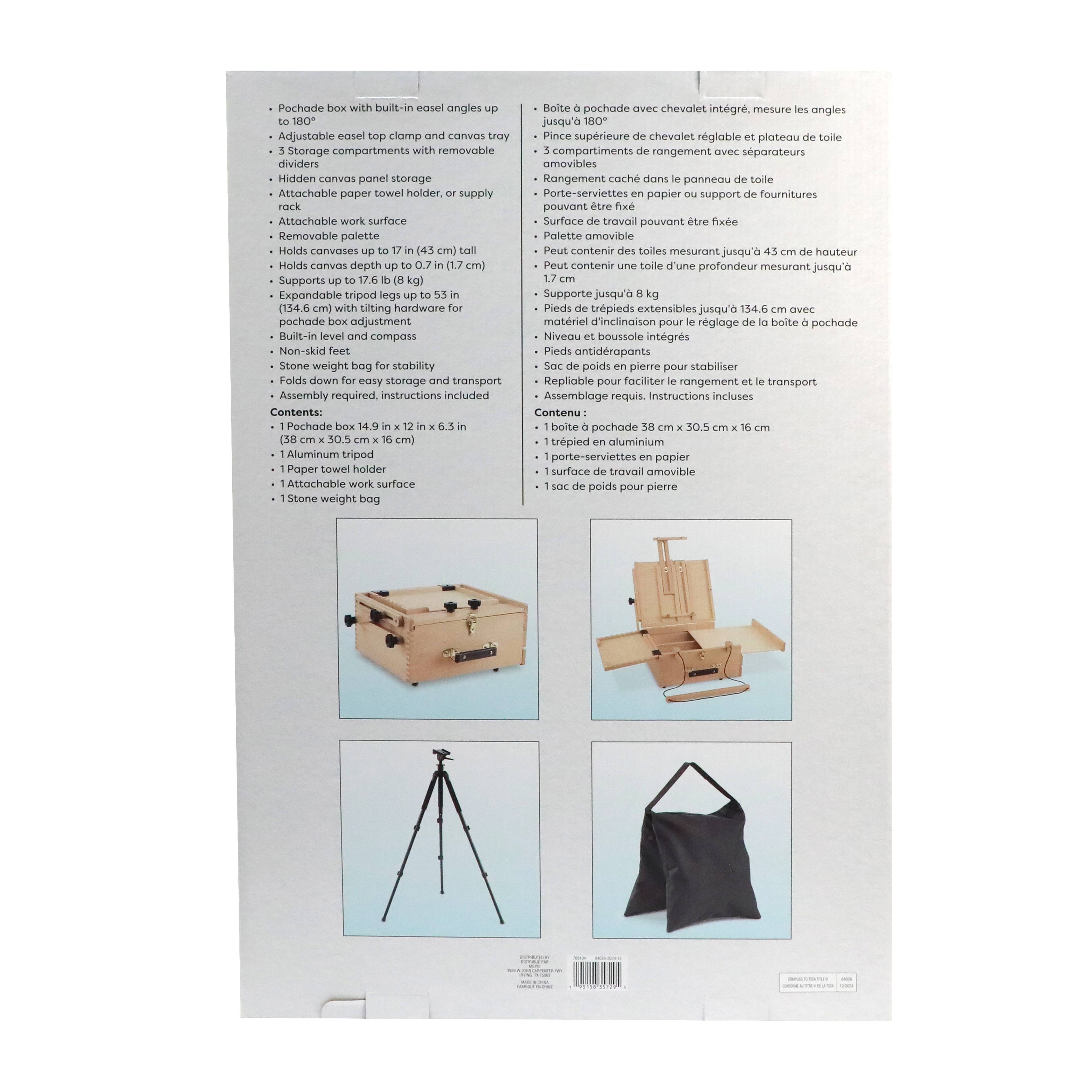 53" Pochade Easel with Tripod by Artist's Loft®