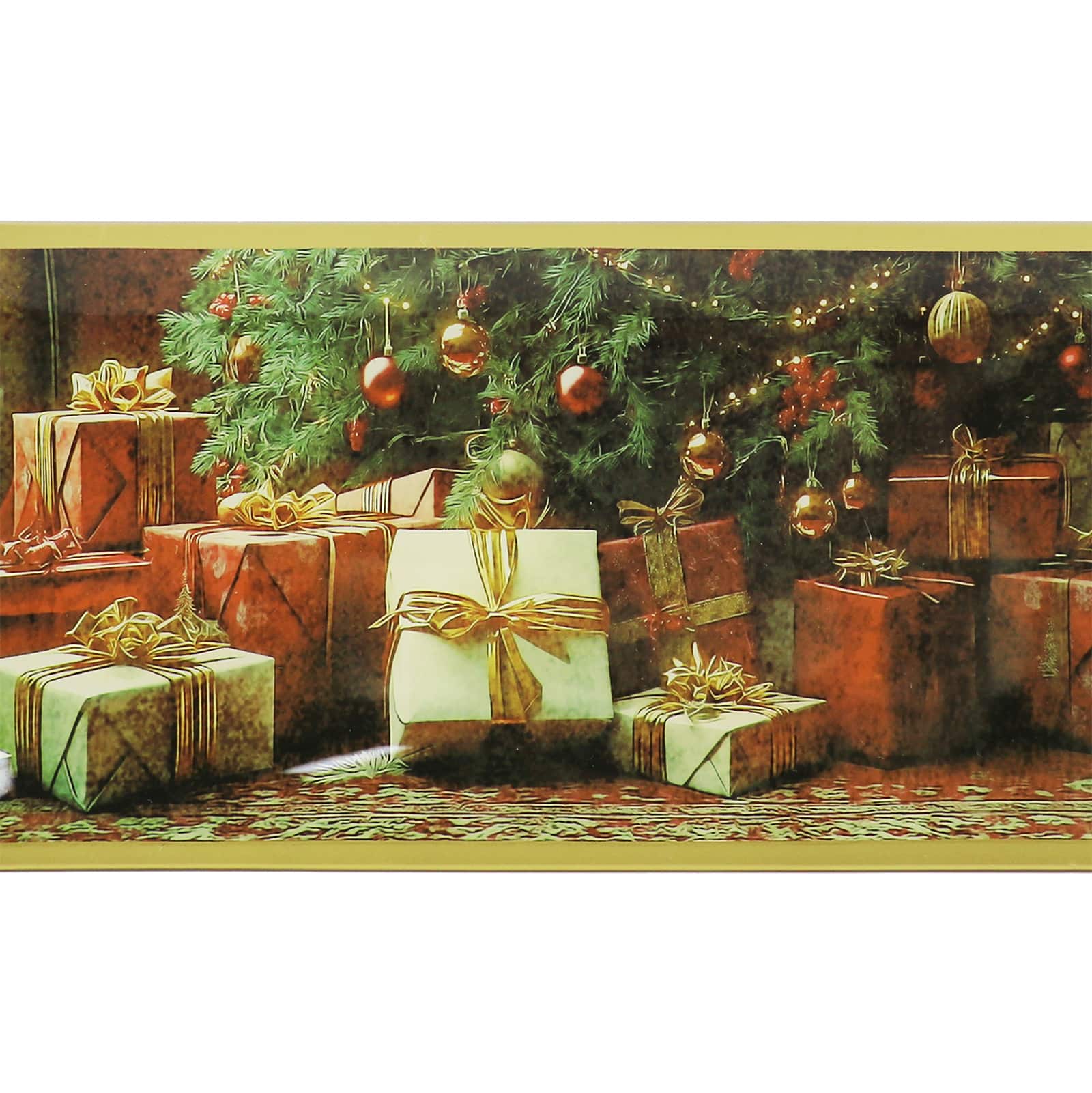 10.25&#x22; Presents Glass Plate Tabletop D&#xE9;cor by Ashland&#xAE;