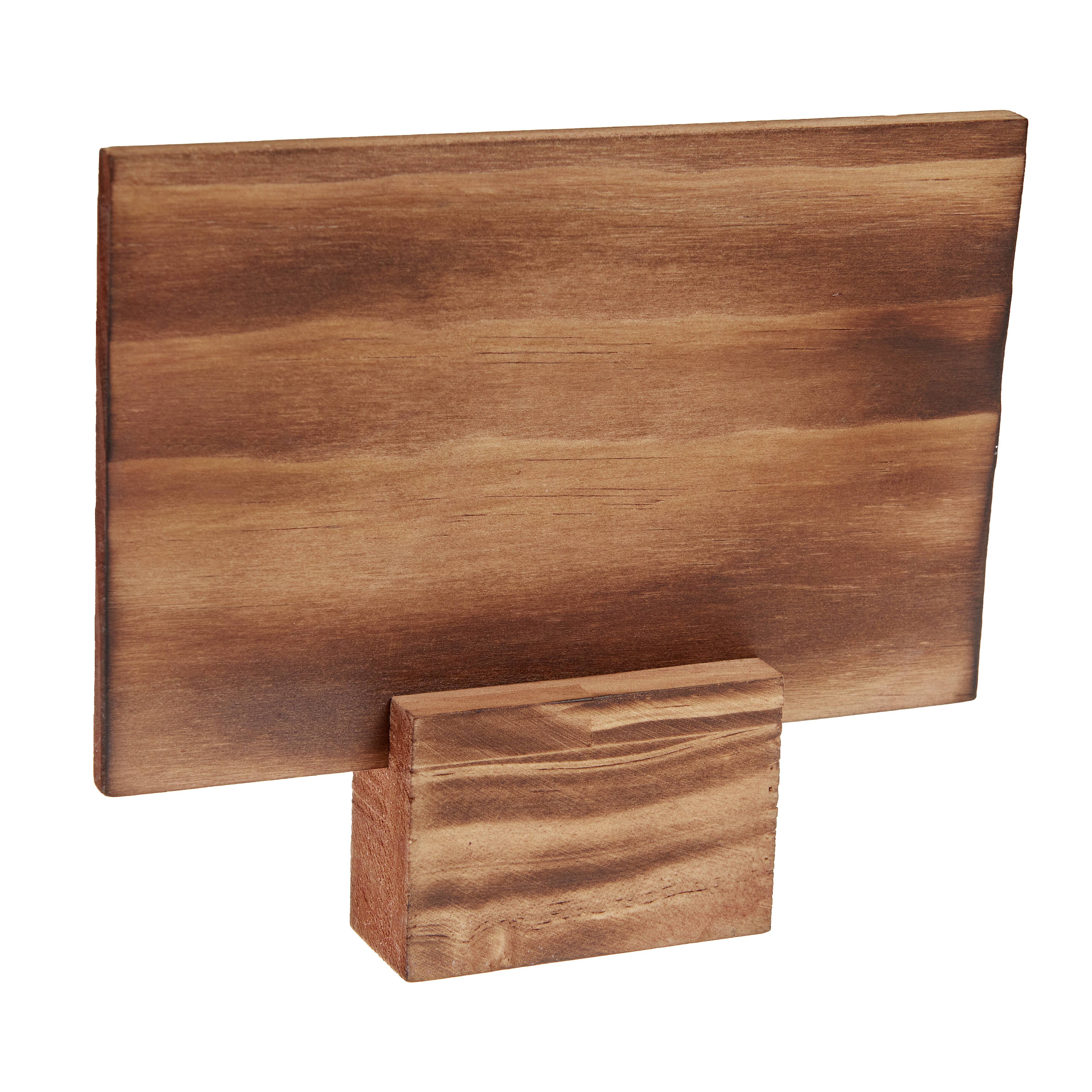 Small Mr. Wooden Table Seating Sign with Base by Celebrate It™