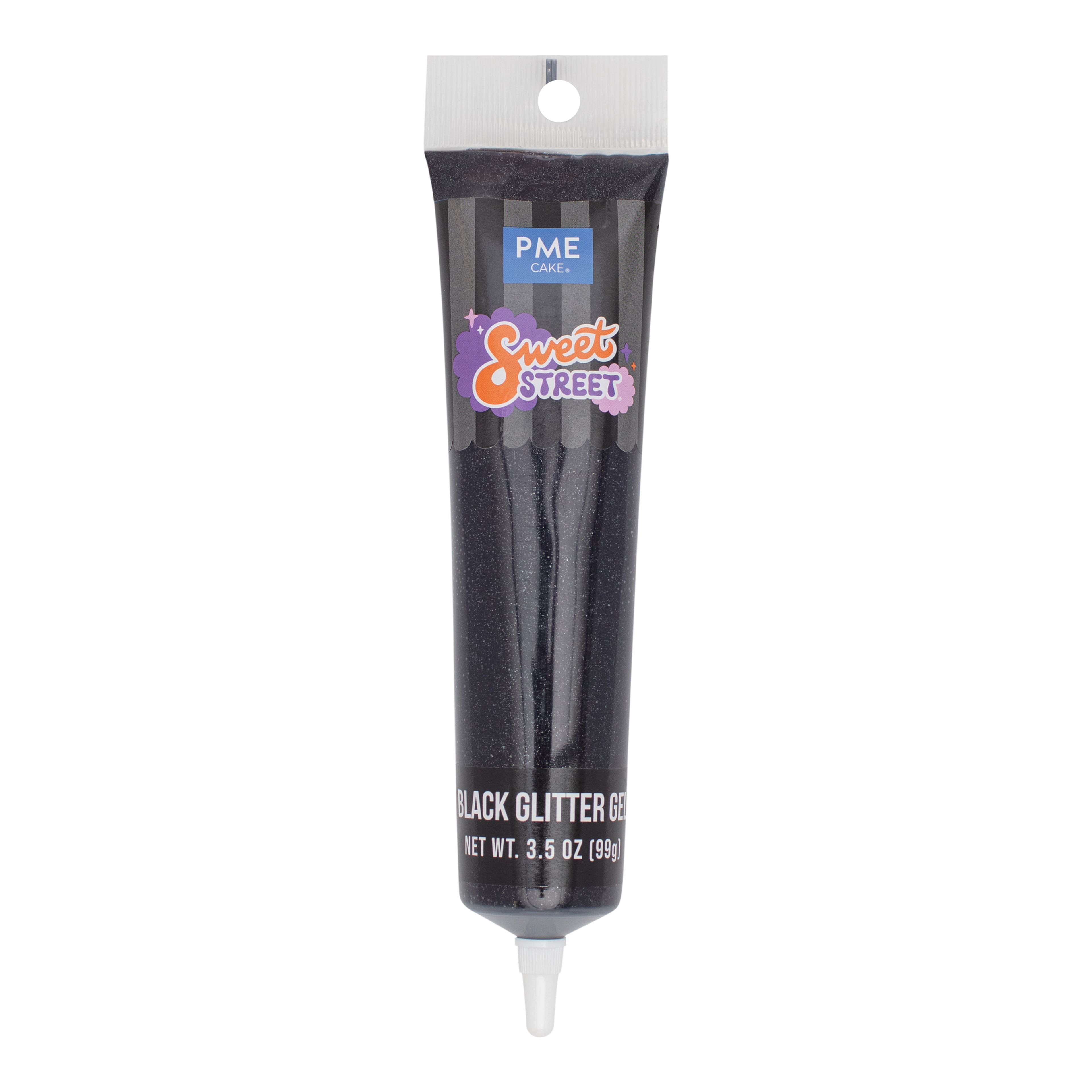 PME Cake Sweet Street&#xAE; Edible Black Glitter Gel