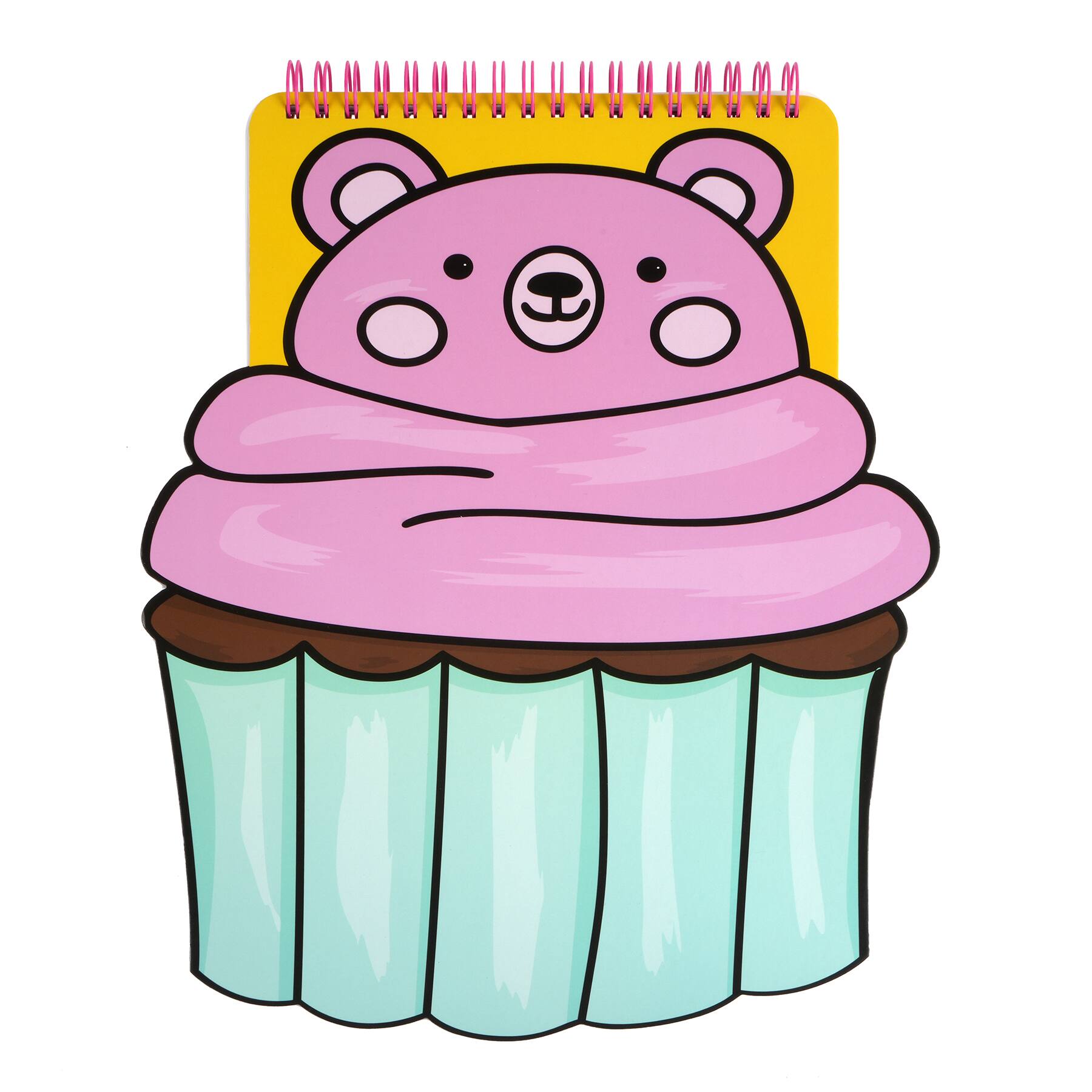 Bloc pour activit&#xE9;s et dessin en forme de petit g&#xE2;teau &#xE0; th&#xE8;me d&#x2019;ours de Creatology