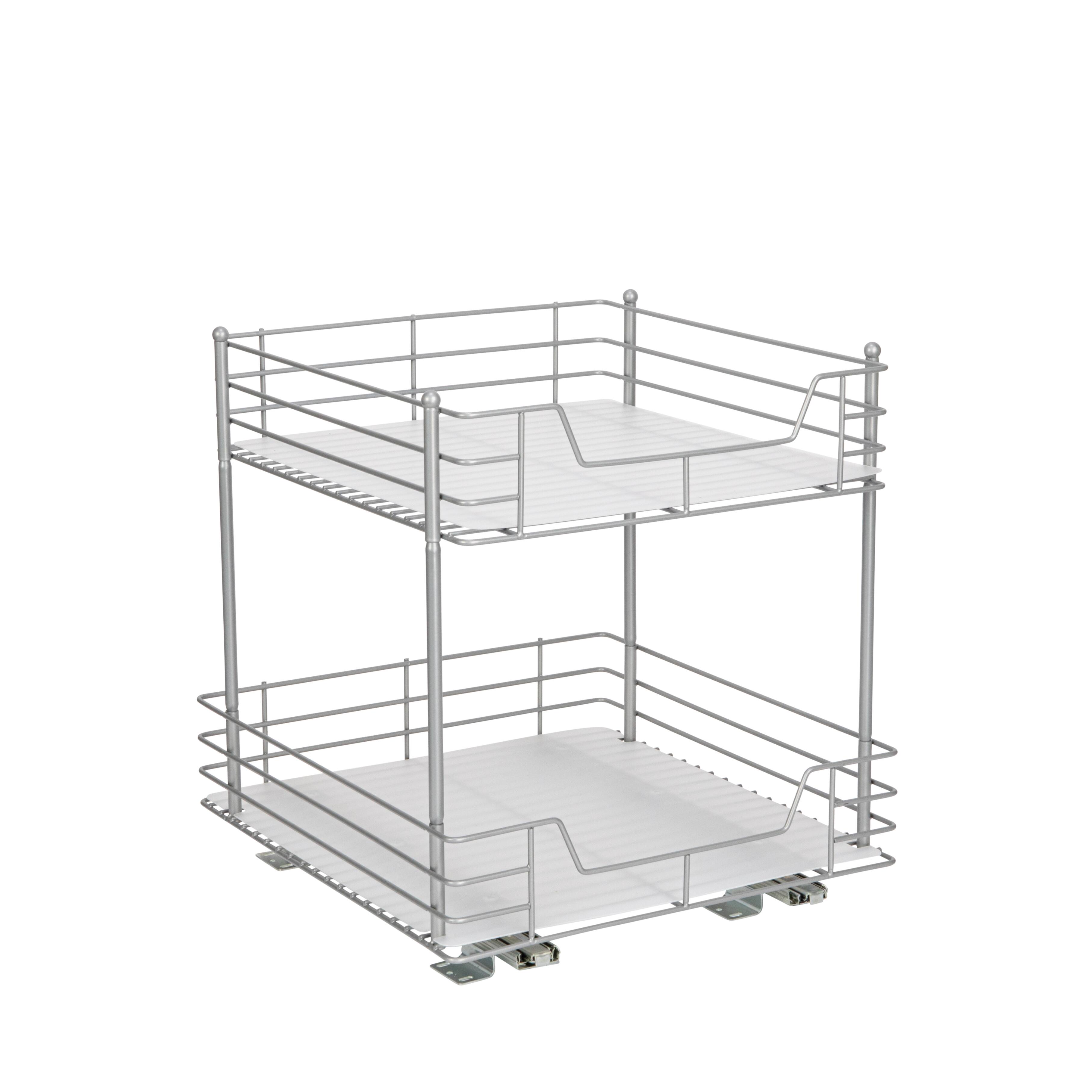 Household Essentials Glidez 2-Tier Cabinet Organizer