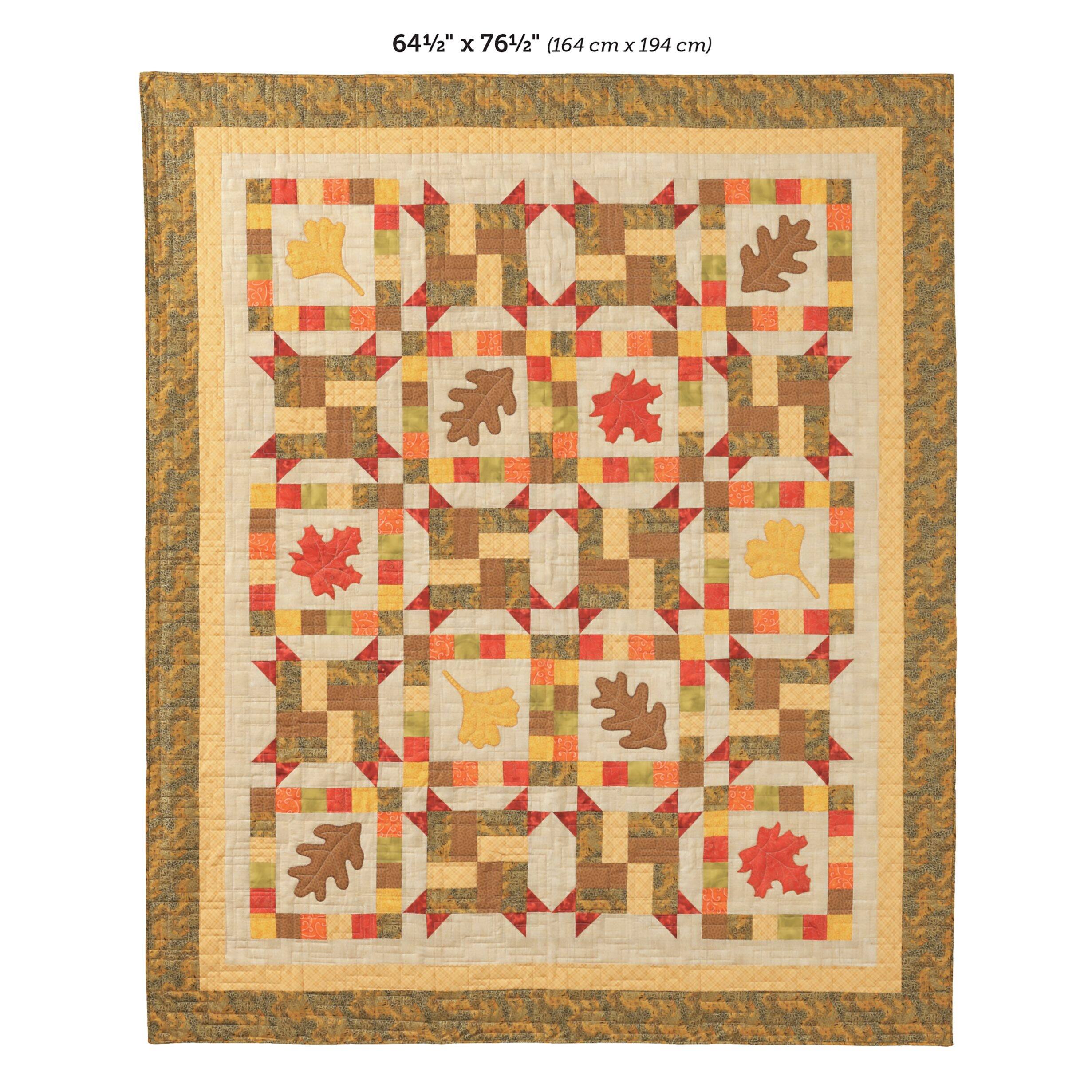 Leisure Arts&#xAE; Falling Leaves Quilt Pattern