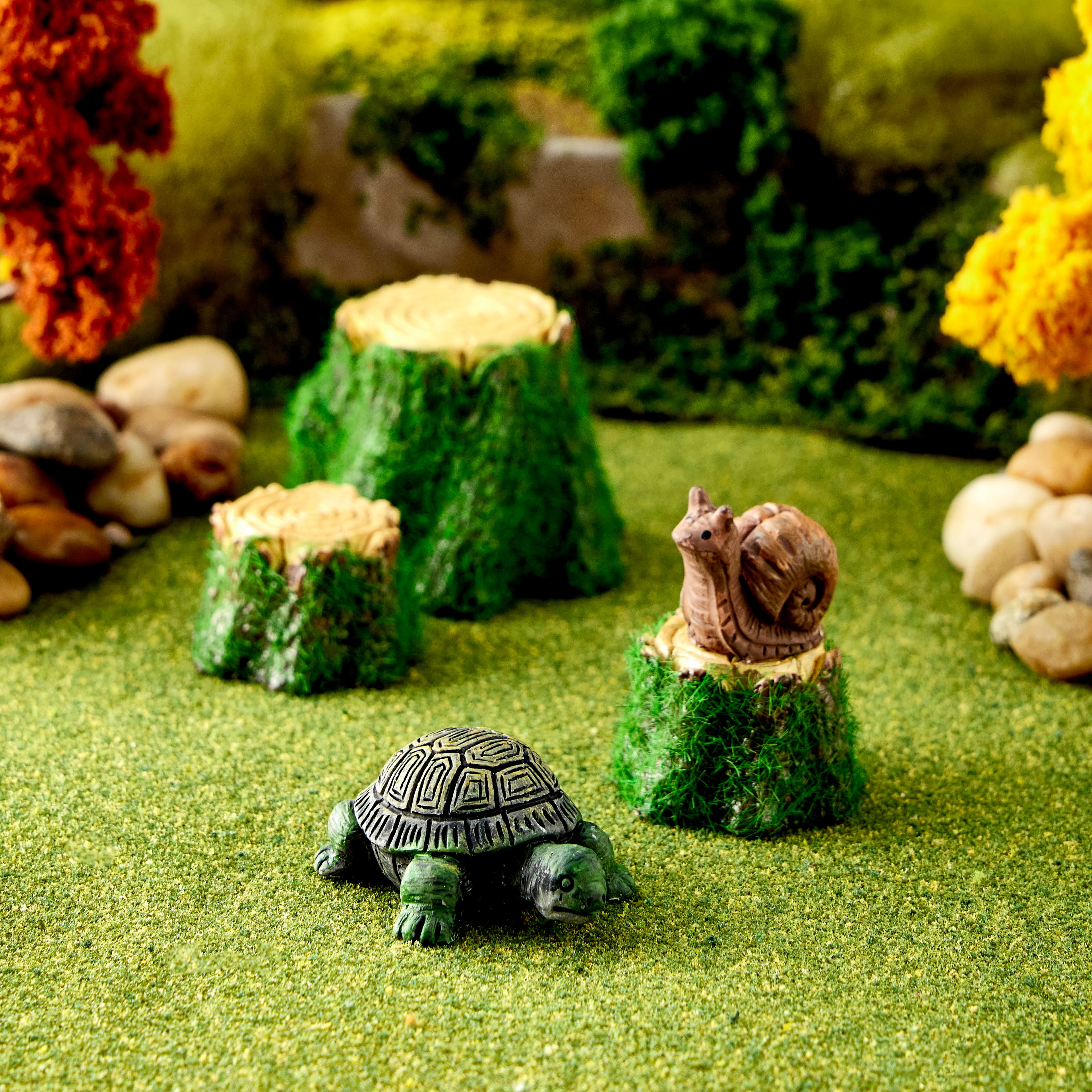 12 Pack: Mini Turtle &#x26; Snail by Make Market&#xAE;