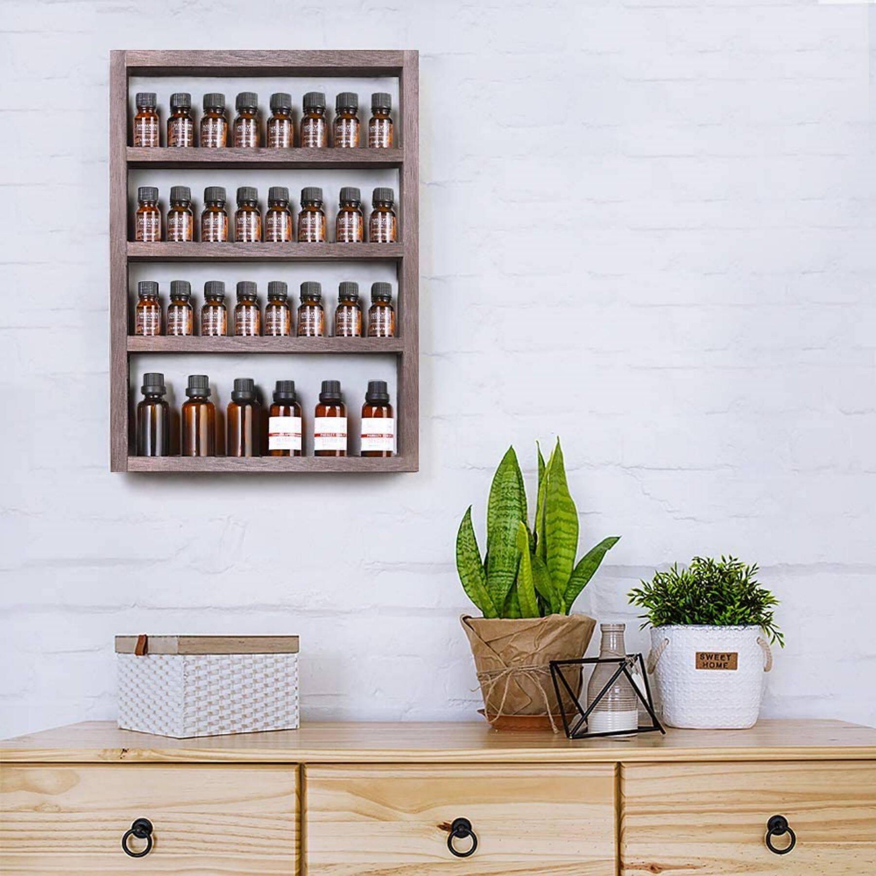 Essential Oil Storage Wall Display Rack