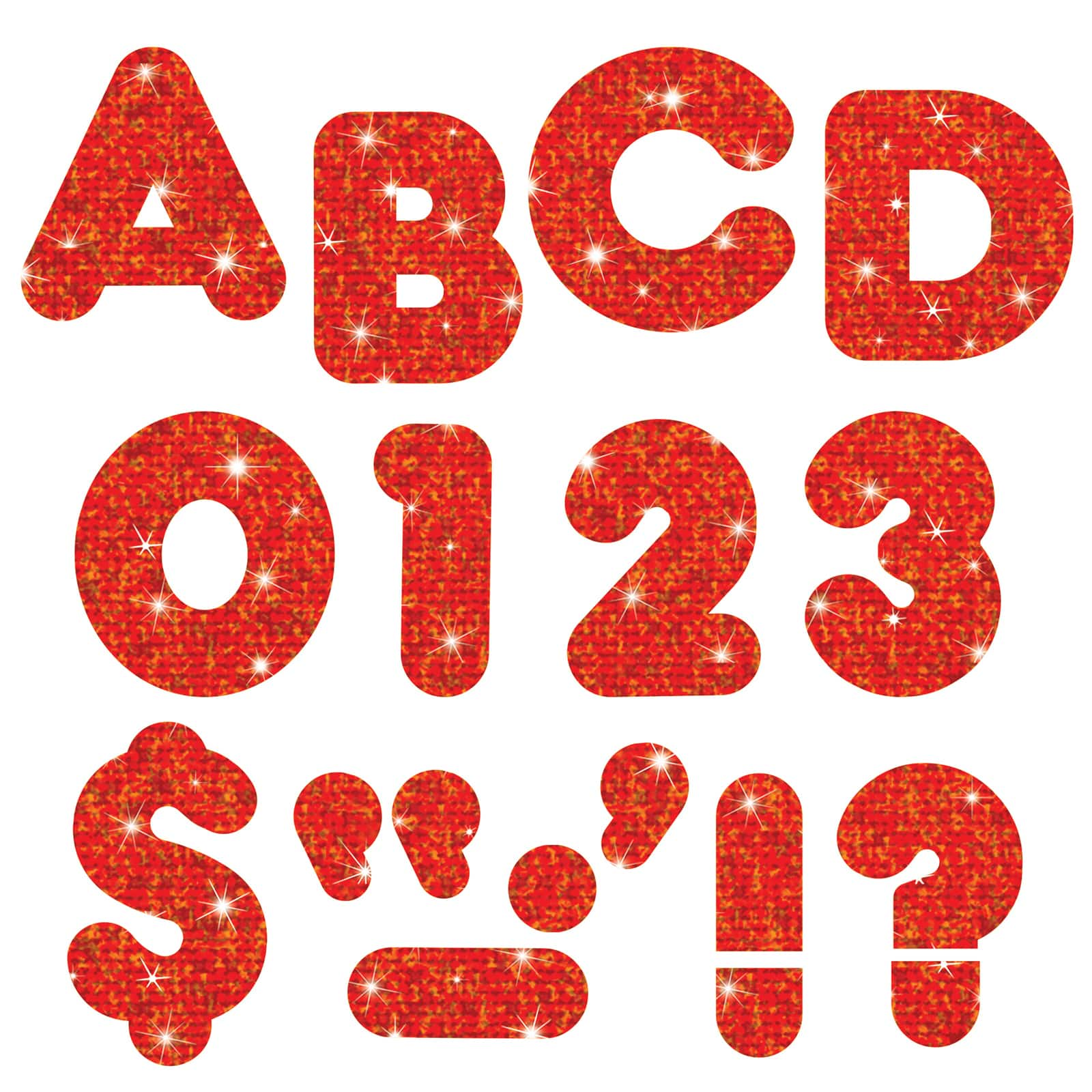 4" Uppercase Sparkle Ready Letters®