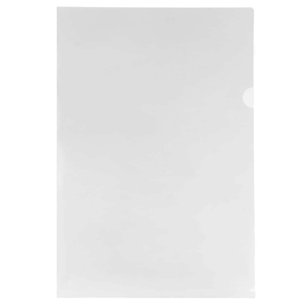 JAM Paper 9" x 14.5" Clear Plastic Sleeve Page Protectors, 12ct.