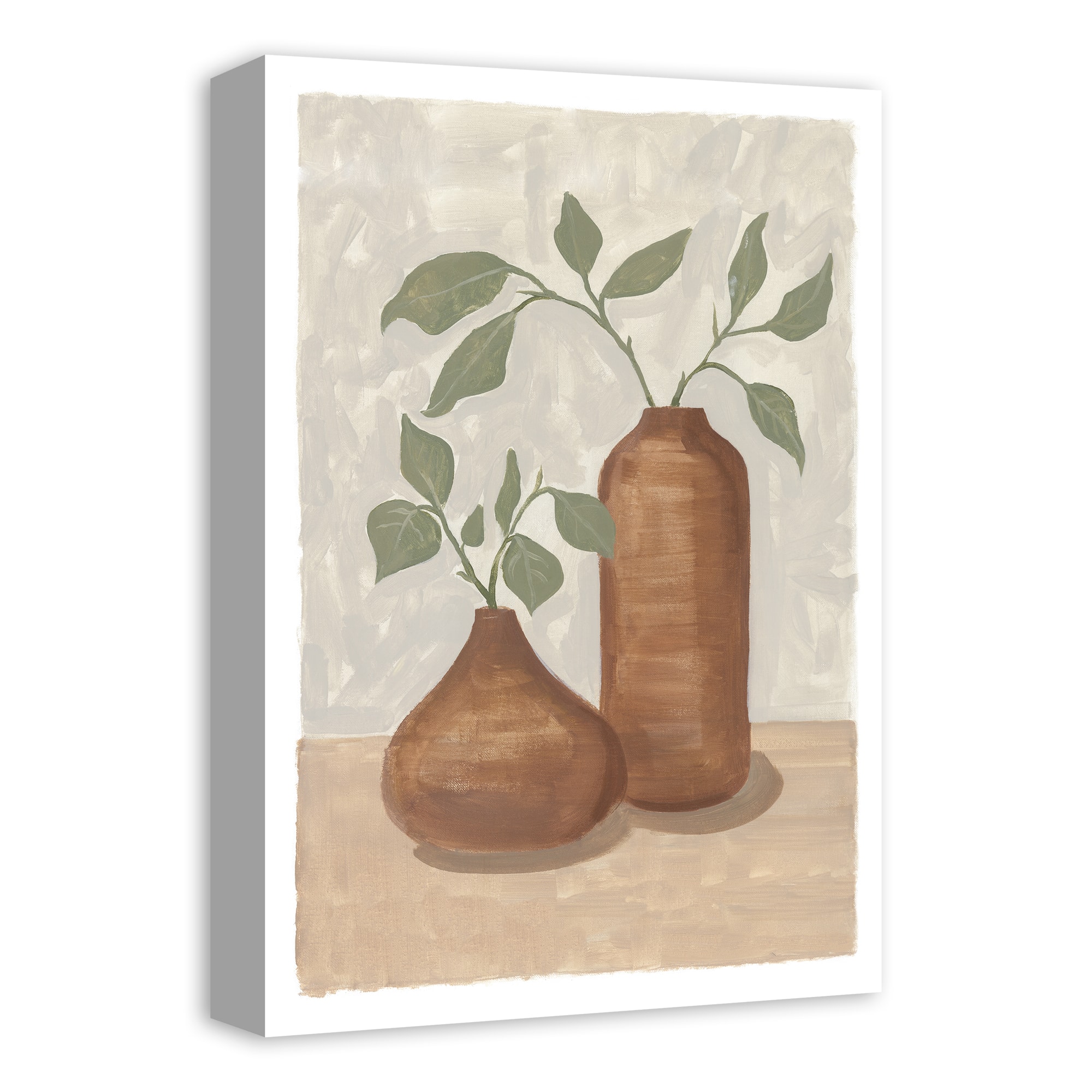 Neutral Still Life Canvas Wall Art