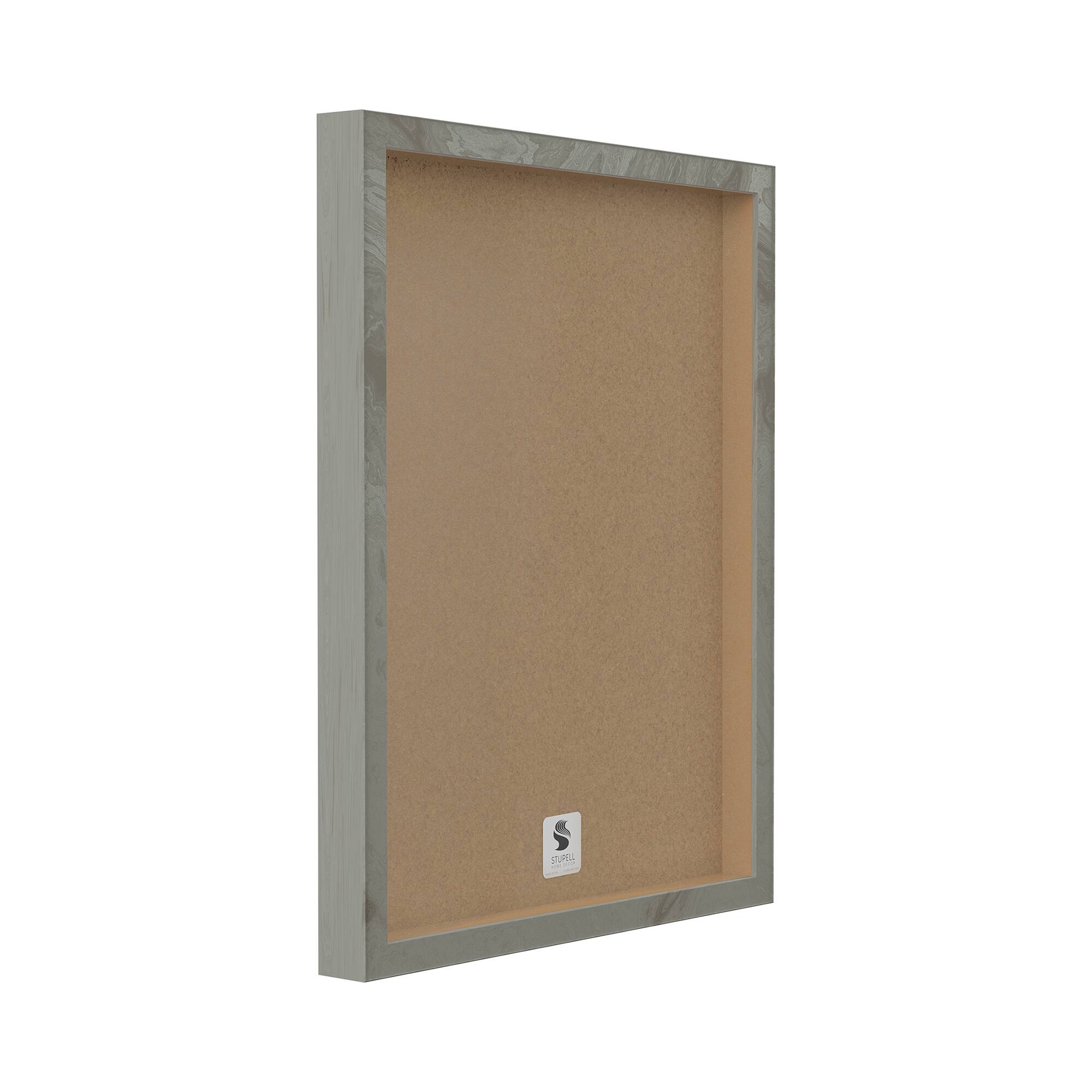 Stupell Industries Classic Cloudy Field Landscape Framed Giclee Art