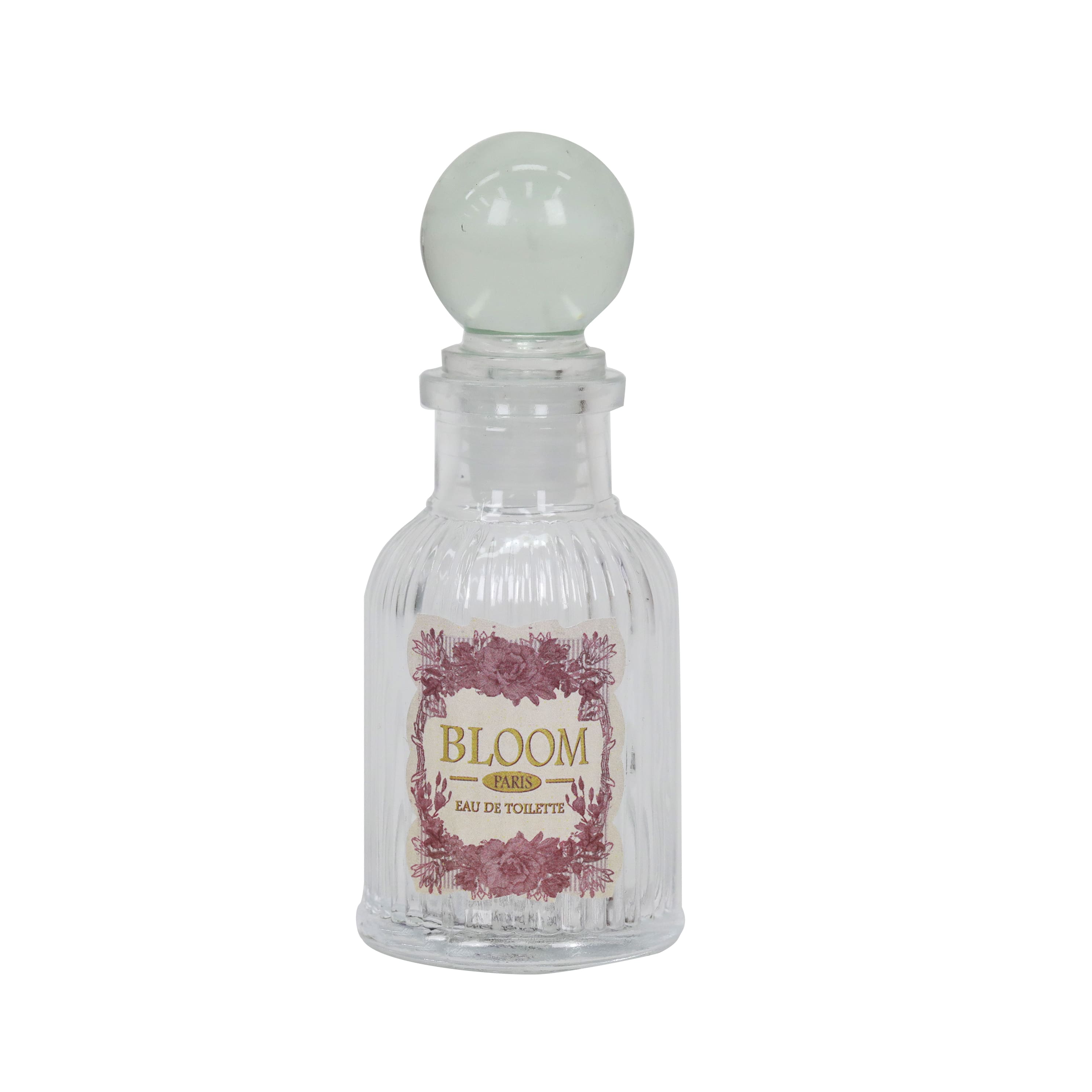4.25&#x22; Clear Bloom Glass Bottle by Ashland&#xAE;