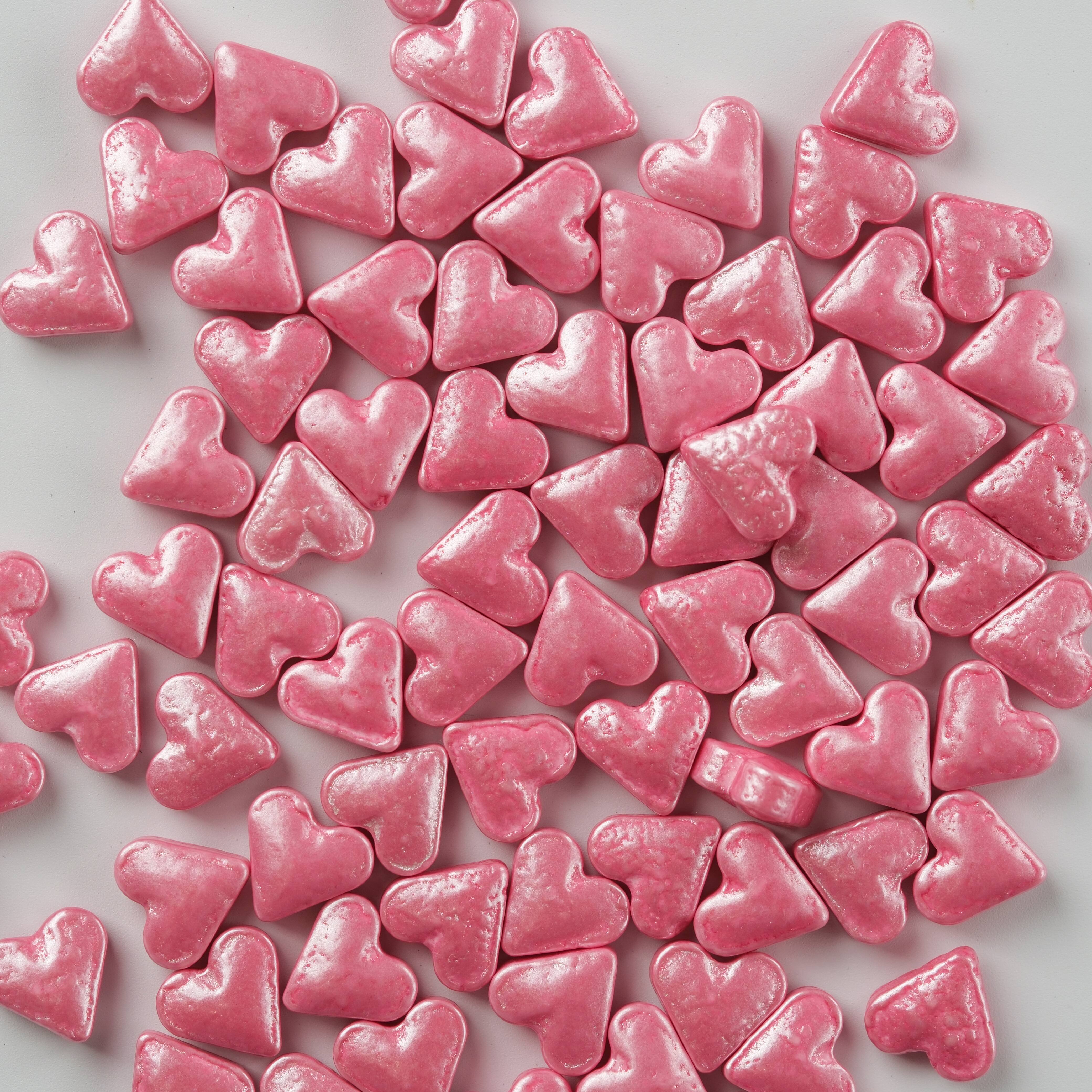 PME Cake Sweet Street&#x2122; Pink Hearts Sprinkles