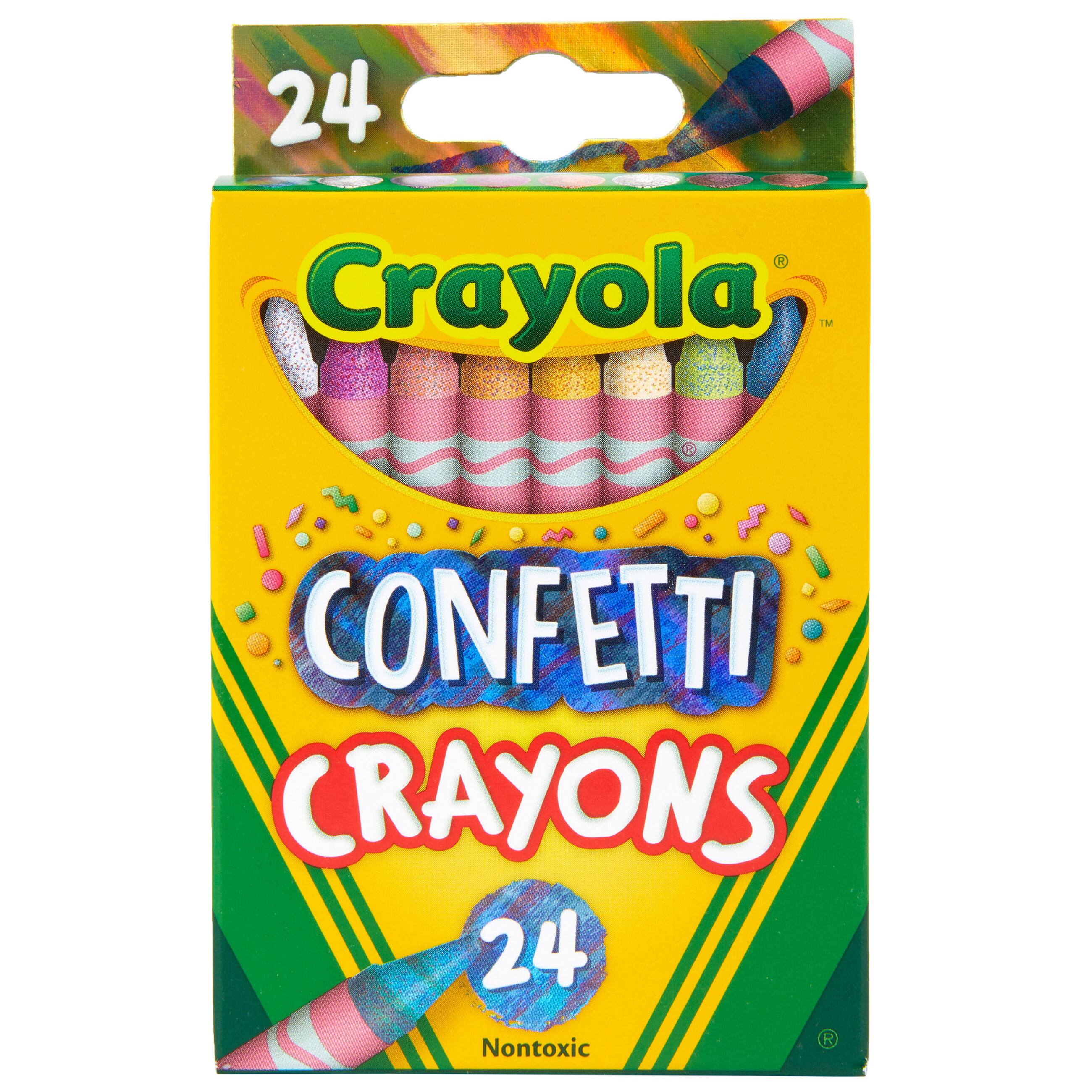 Crayola® Confetti Crayon Set, 24ct. | Michaels