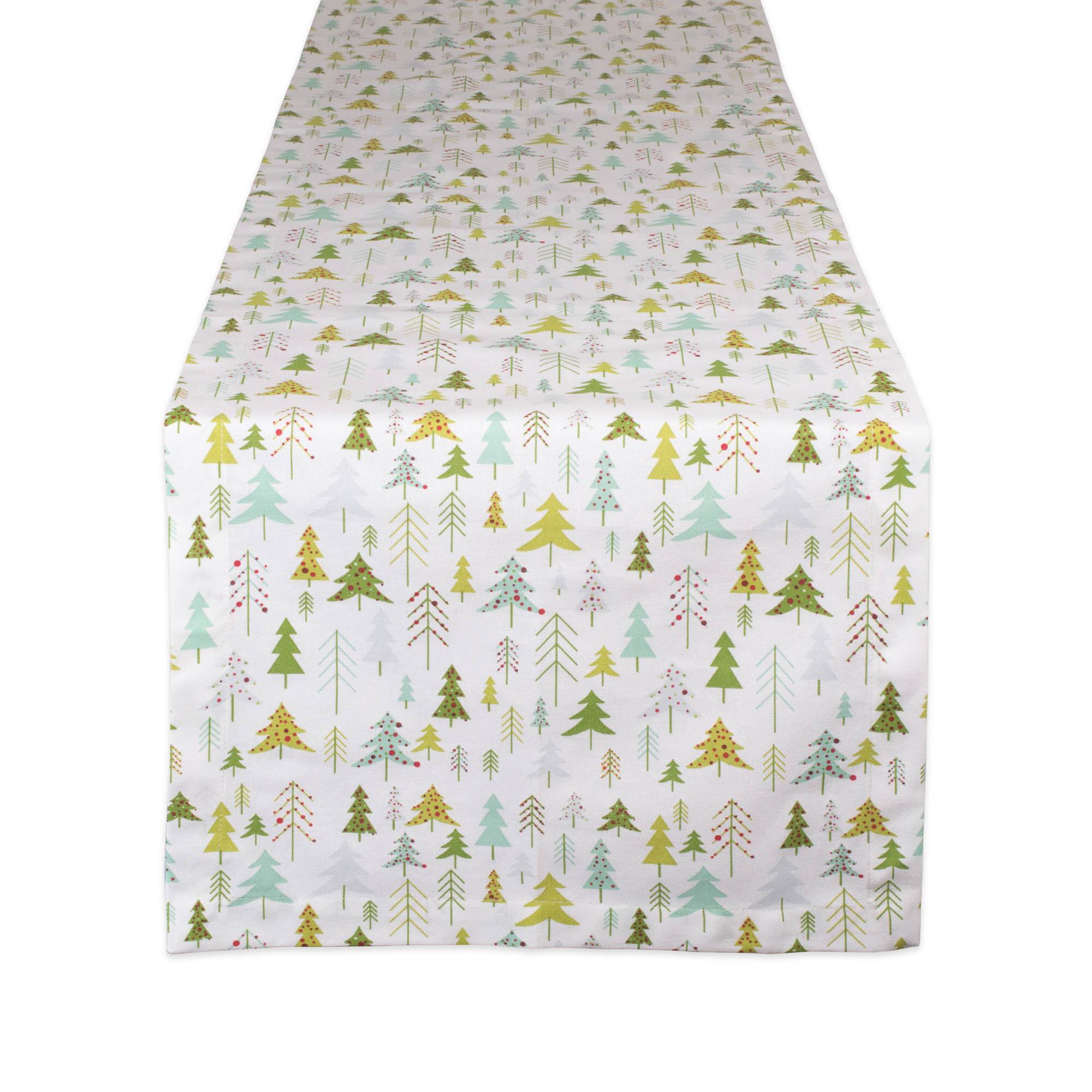 DII® 108" Holiday Woods Printed Table Runner