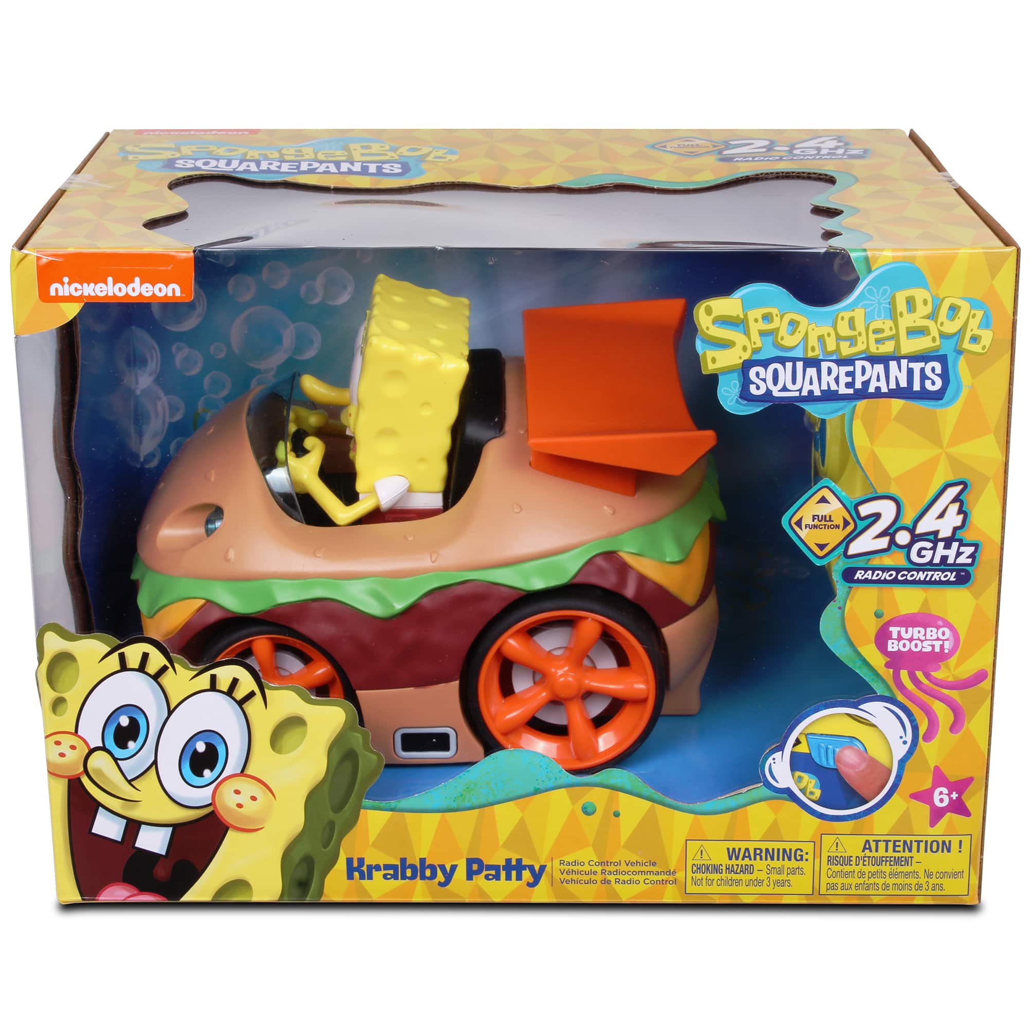 NKOK SpongeBob Squarepants in Turbo Boost Krabby Patty