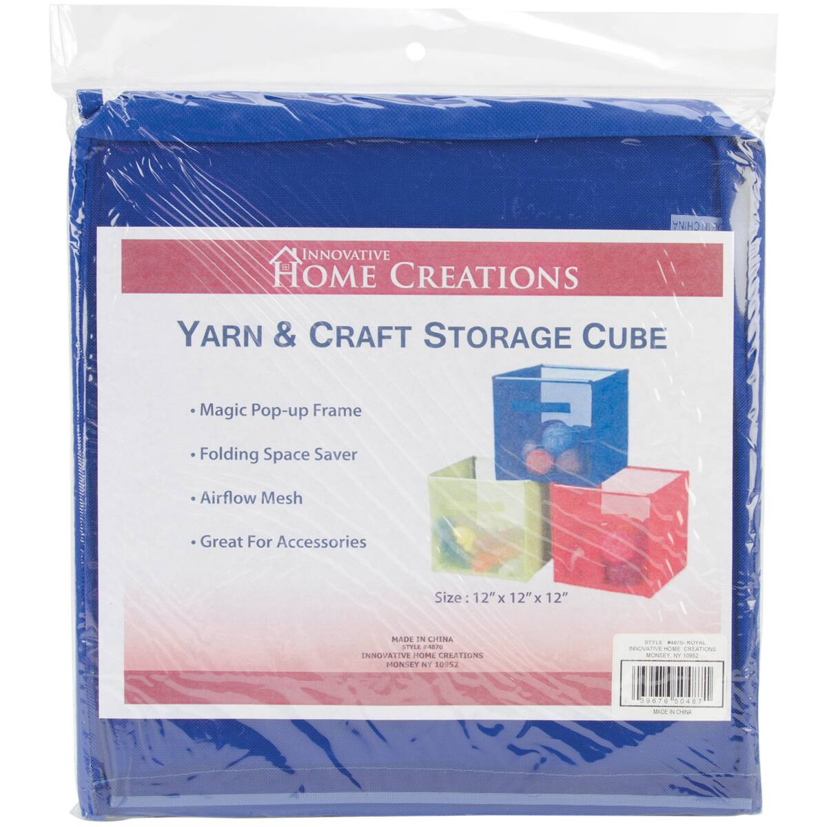Innovative Home Creations Yarn & Craft Storage Cube