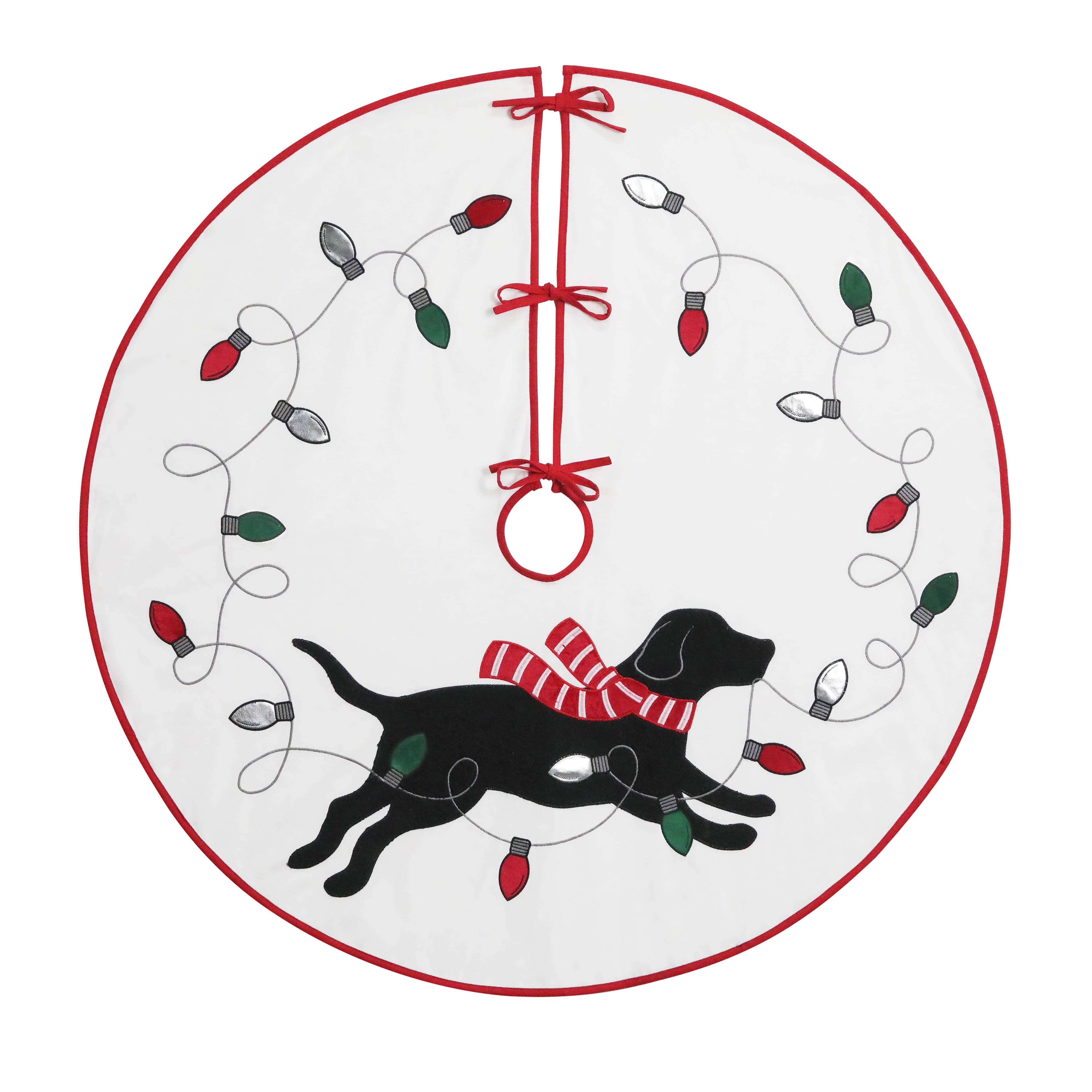 4ft. Dog with Bulbs Tree Skirt by Ashland&#xAE;