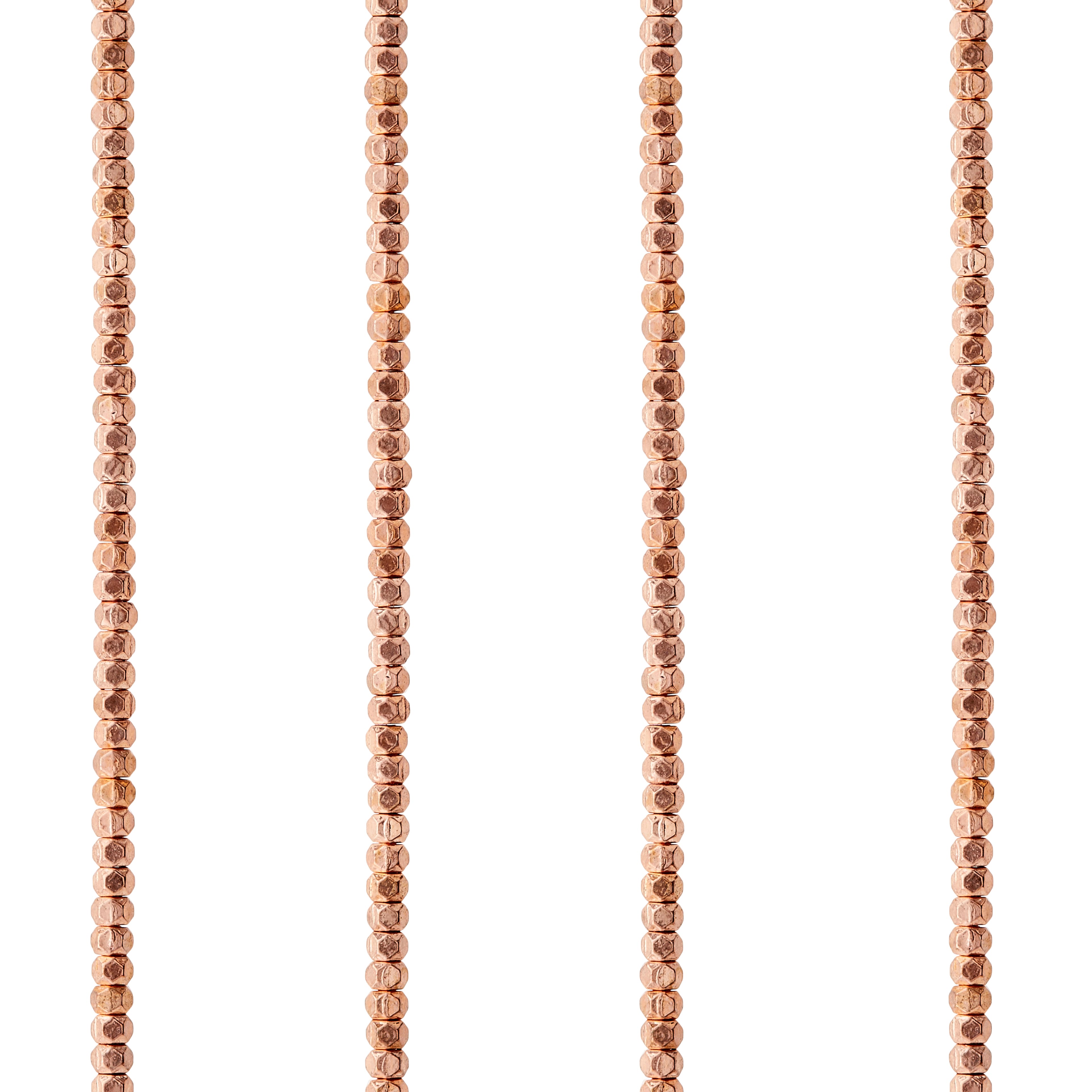 12 Pack: Metal Faceted Rondelle Beads, 2mm by Bead Landing™