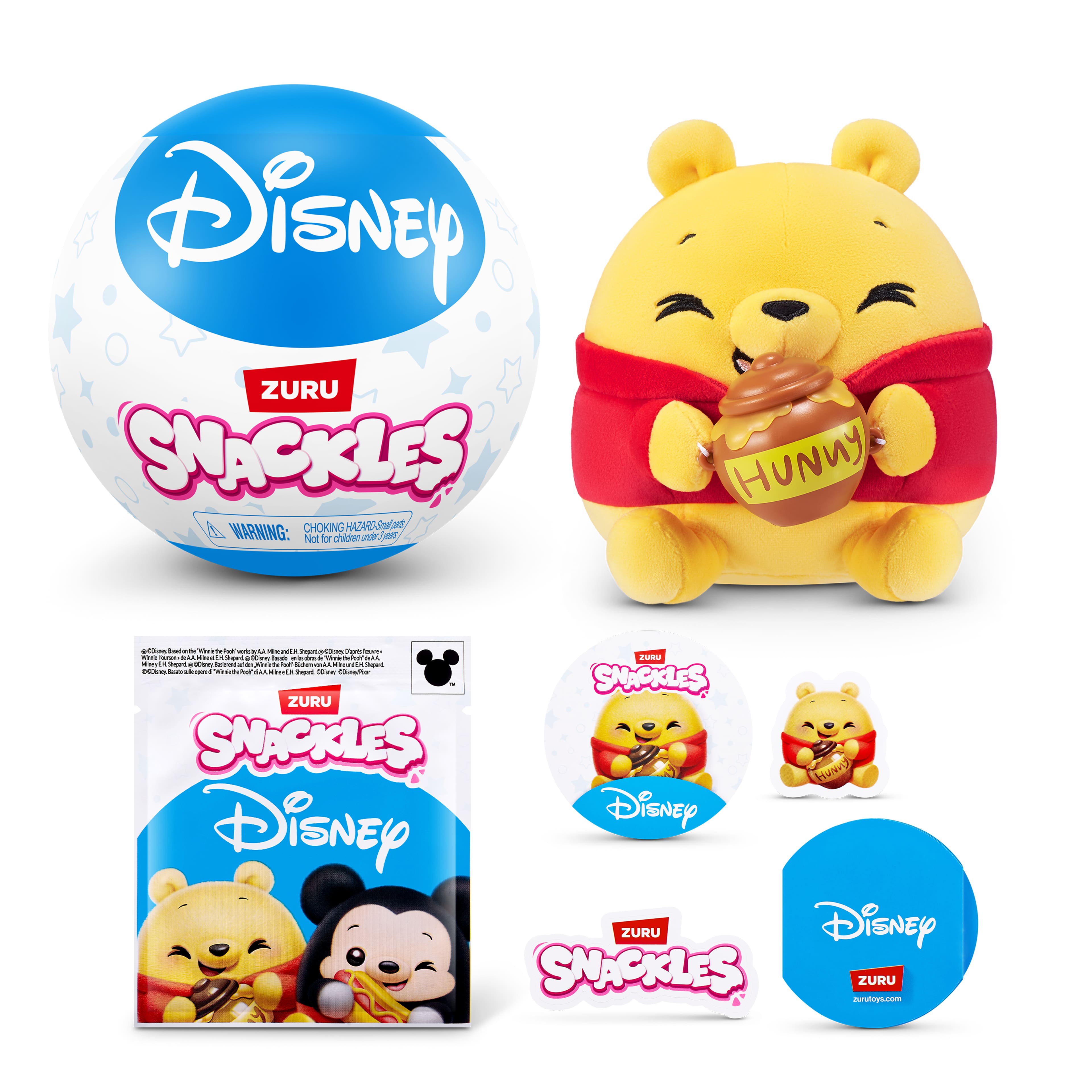 Snackles Disney® 5" Plushie Blind Pack