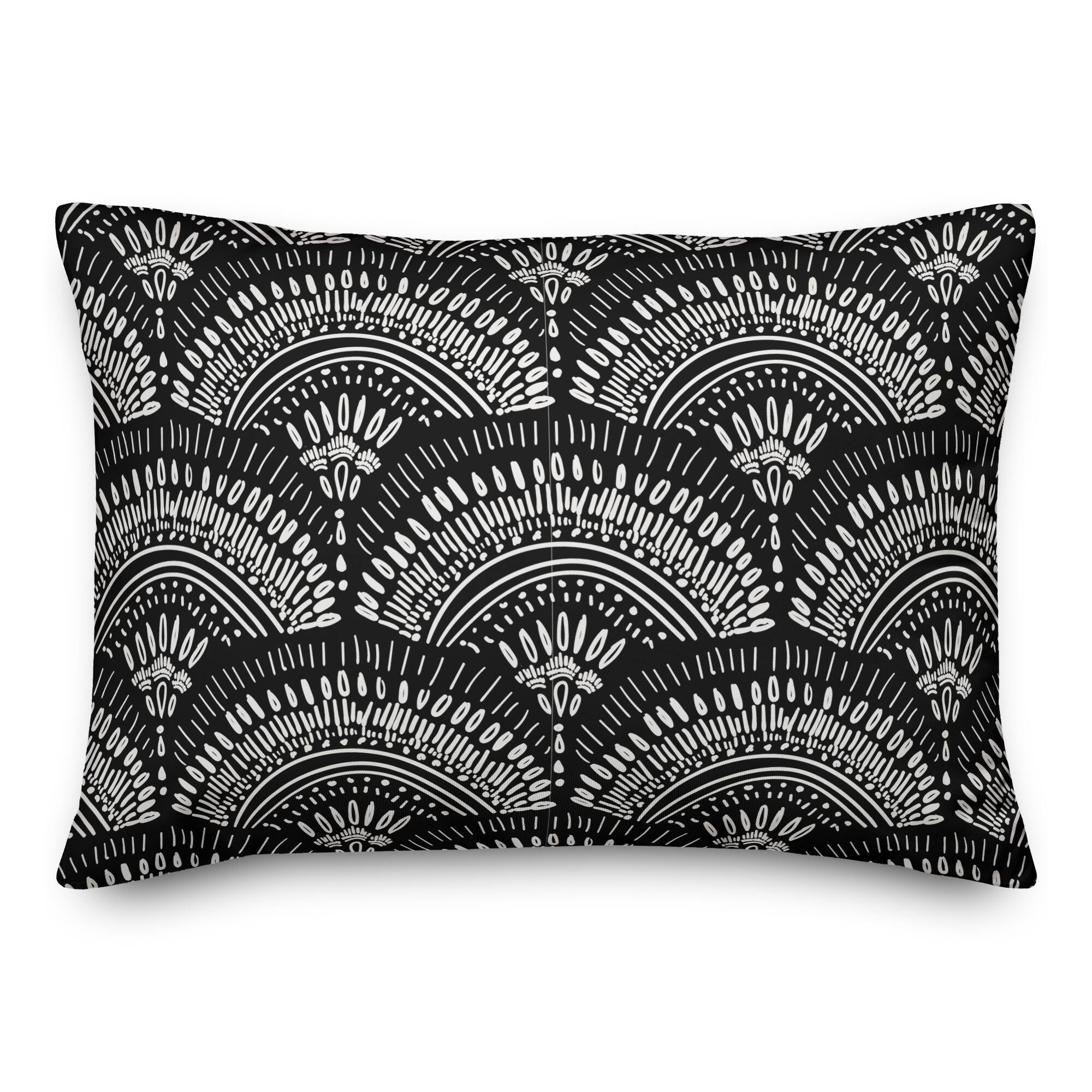 Bohemian Sketch Indoor/Outdoor Throw Pillow