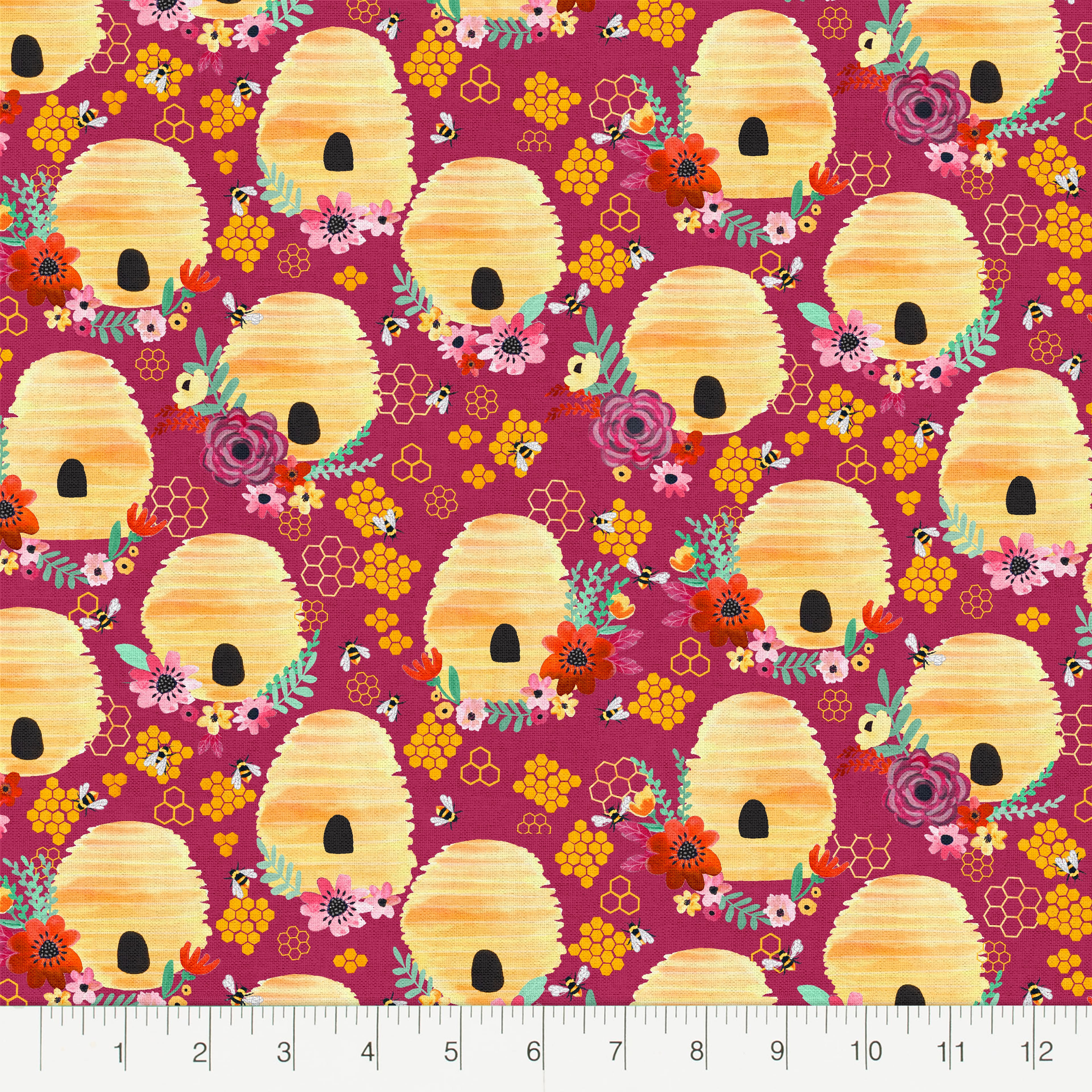 Bee Themed Fabric Bundles by Loops &#x26; Threads&#x2122;