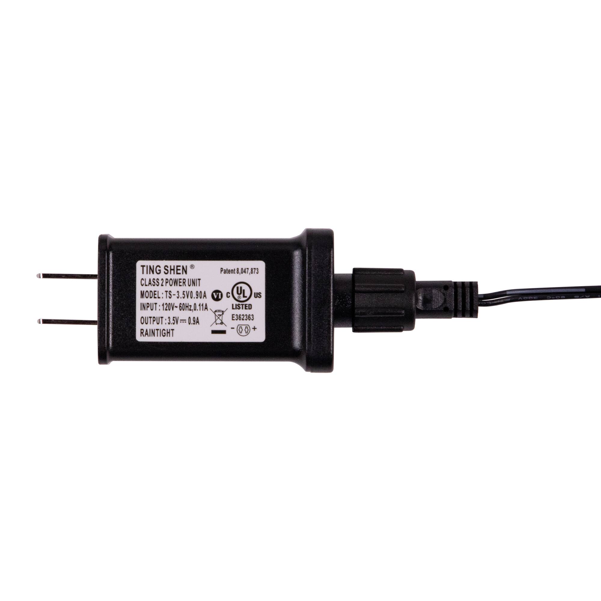 18" White Skull 4-Function LED Halloween Window Silhouette