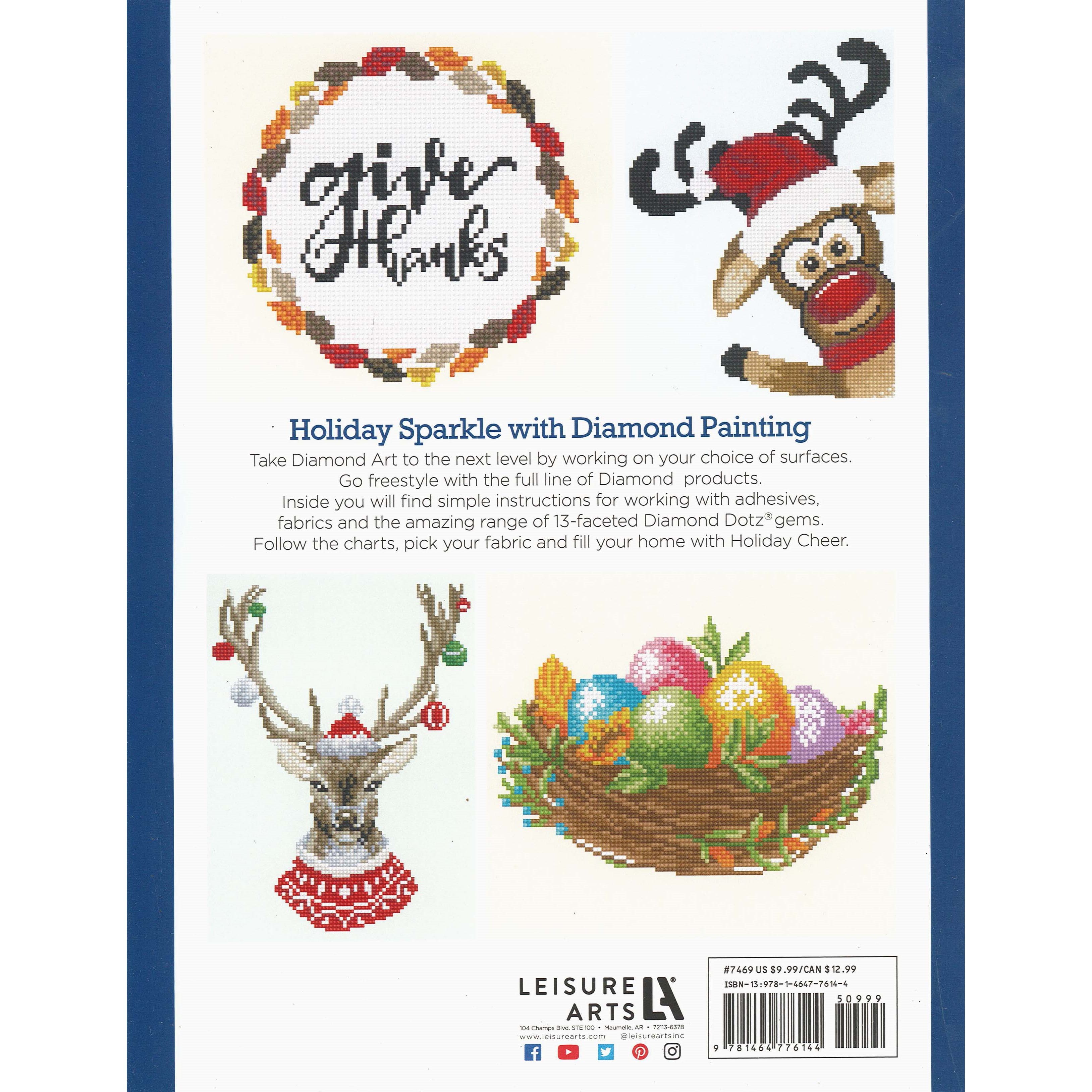 Diamond Art Holiday Painting Charts & Idea Book