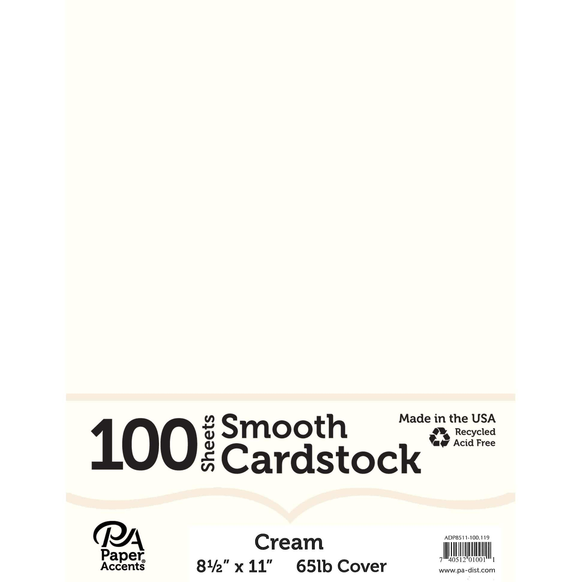 Accent Opaque 65# Cardstock 8.5 x 11 – The Paper Store and More