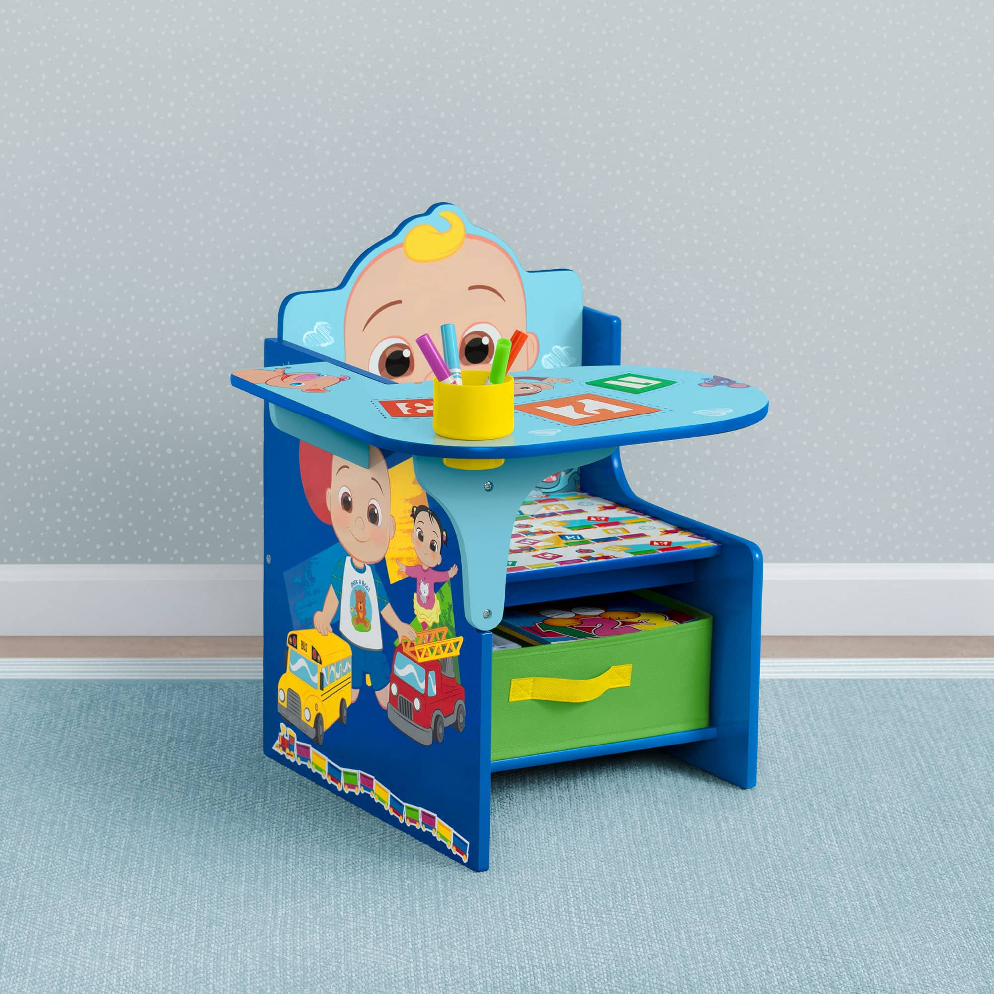 Delta Children CoComelon Chair Desk with Storage Bin | Michaels