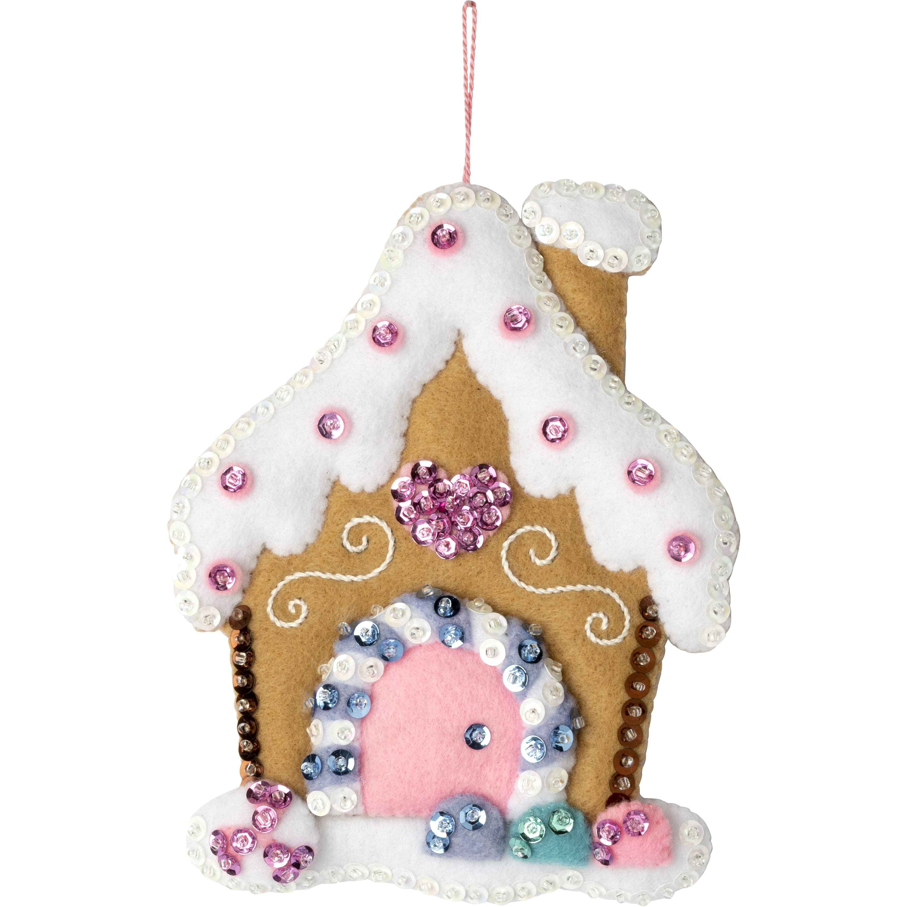 Bucilla Nutcracker Sweet Felt Ornaments Applique Kit