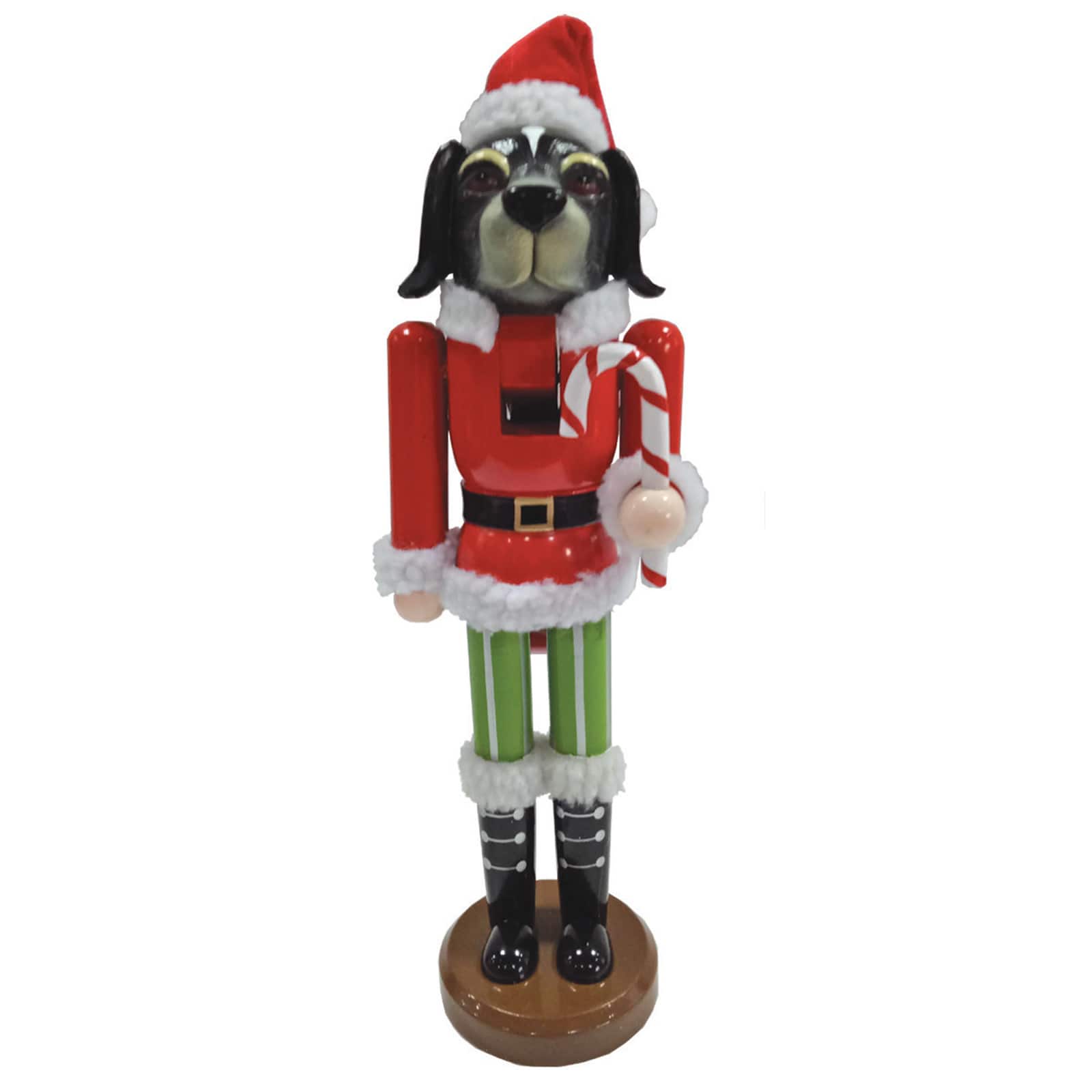 Santa&#x27;s Workshop 14&#x22; Christmas Dog Nutcracker