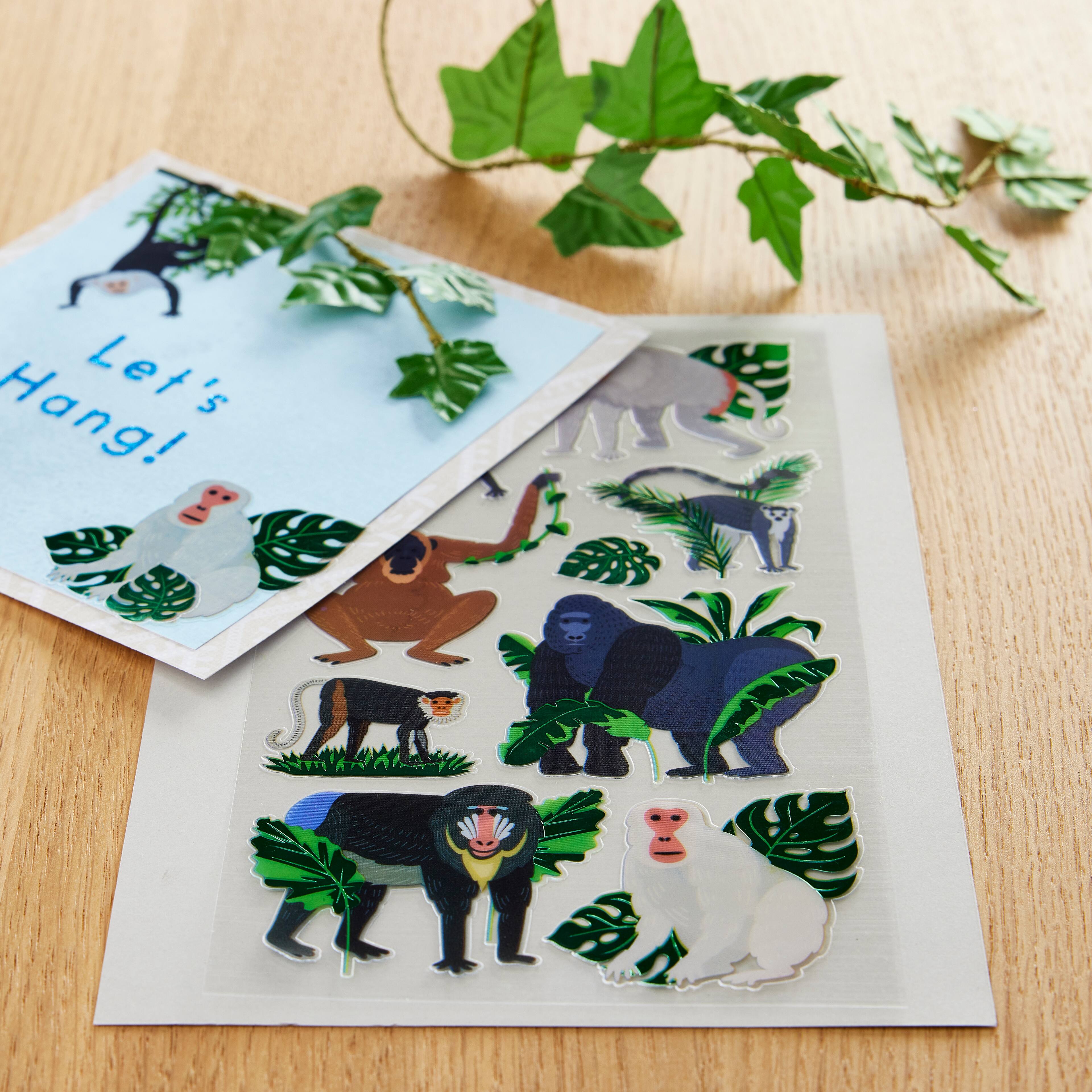Monkey Stickers by Recollections&#x2122;