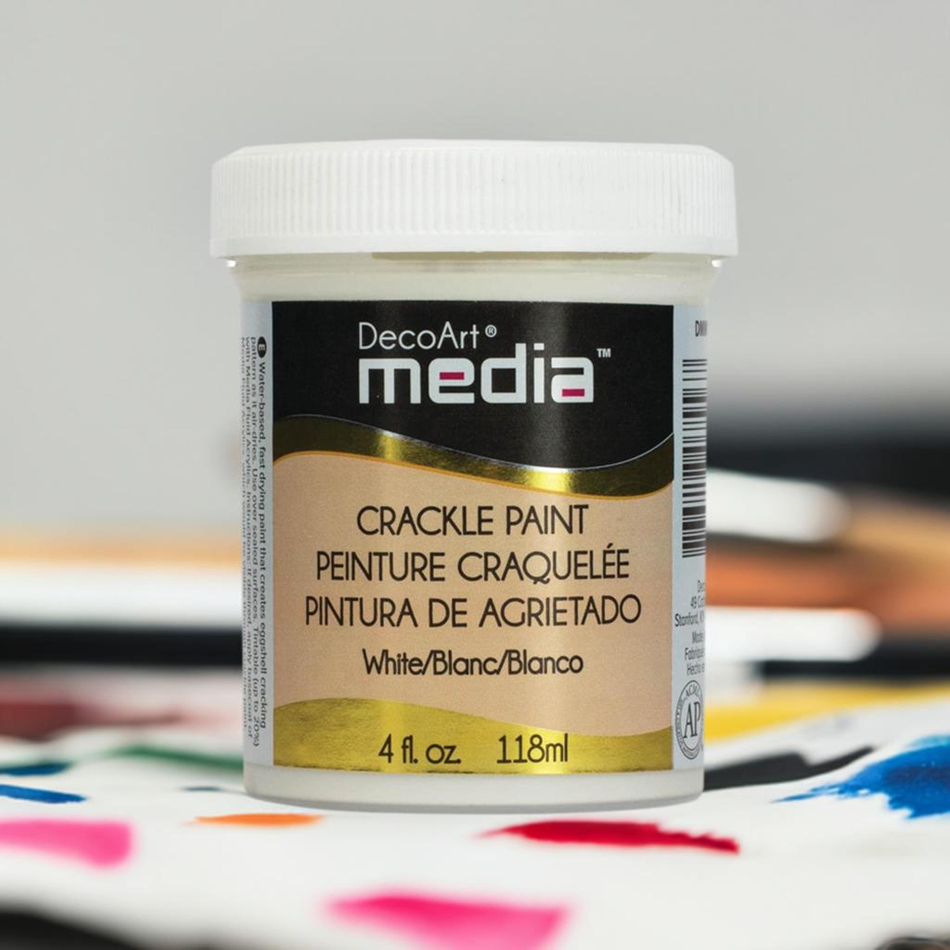 DecoArt&#xAE; Media&#x2122; White Crackle Paint