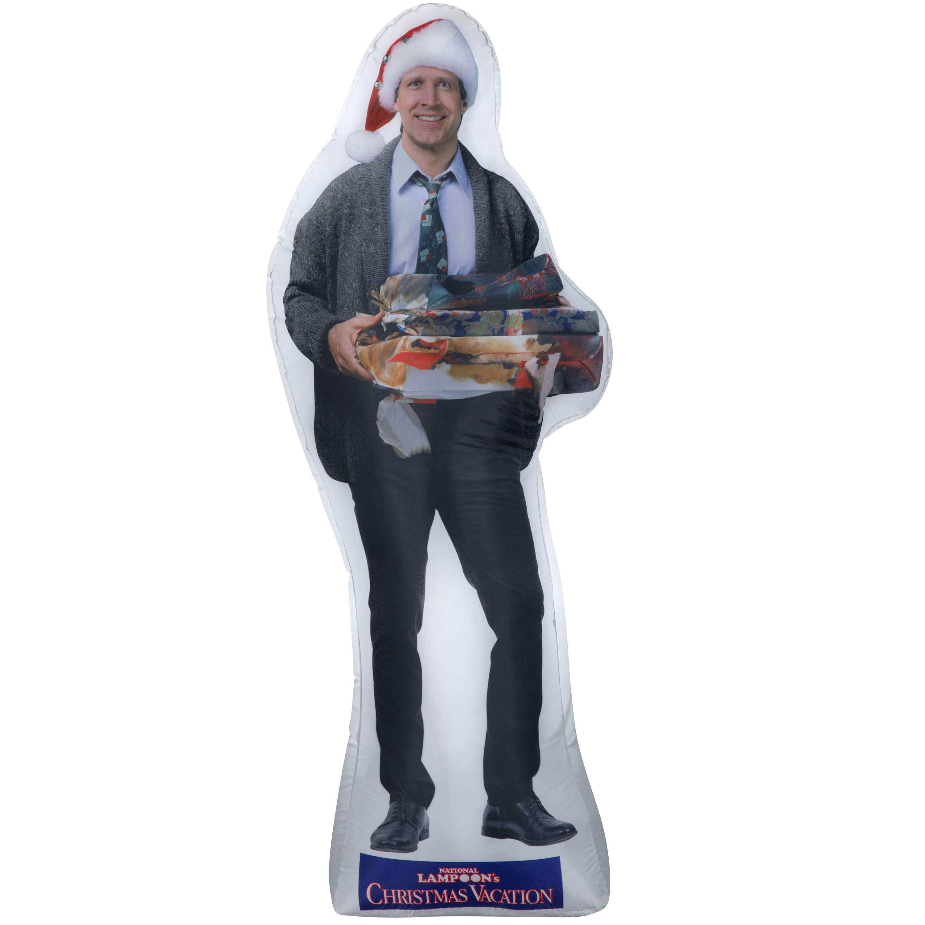 6ft Airblown® Inflatable Christmas Warner Brothers Photorealistic Clark Griswold With Presents 