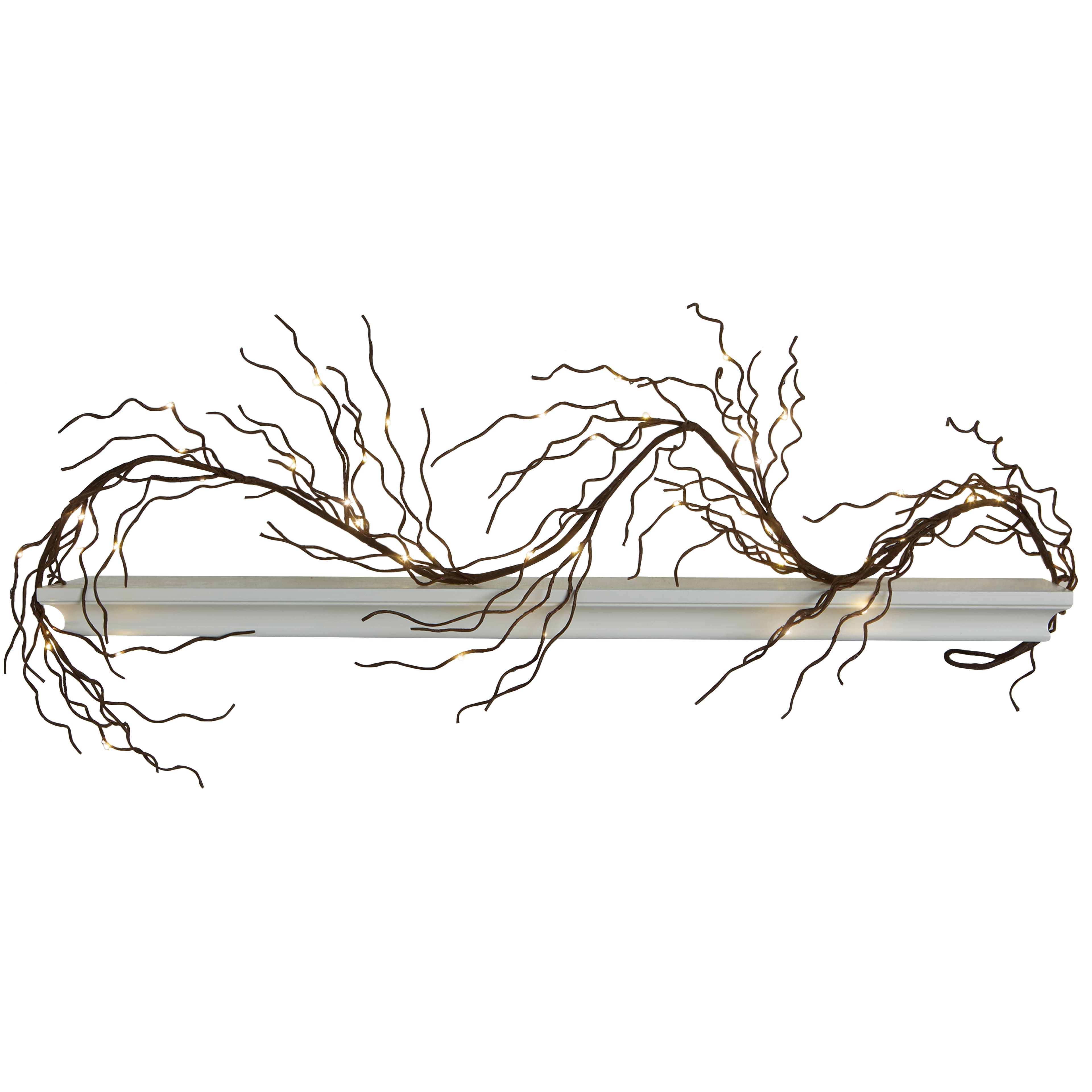 48ct. Amber LED Lighted Branch Garland by Ashland&#xAE;