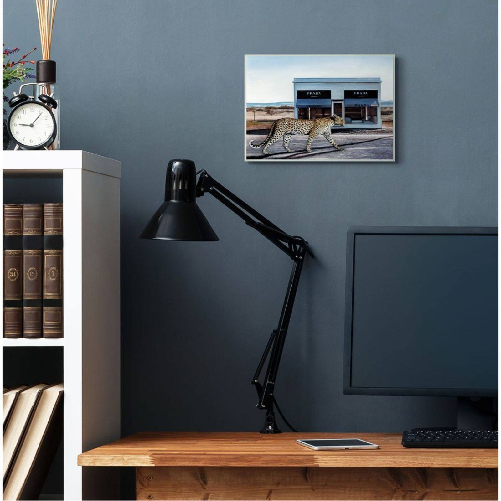 Stupell Industries Fashion Store Cheetah Wood Plaque Wall Art