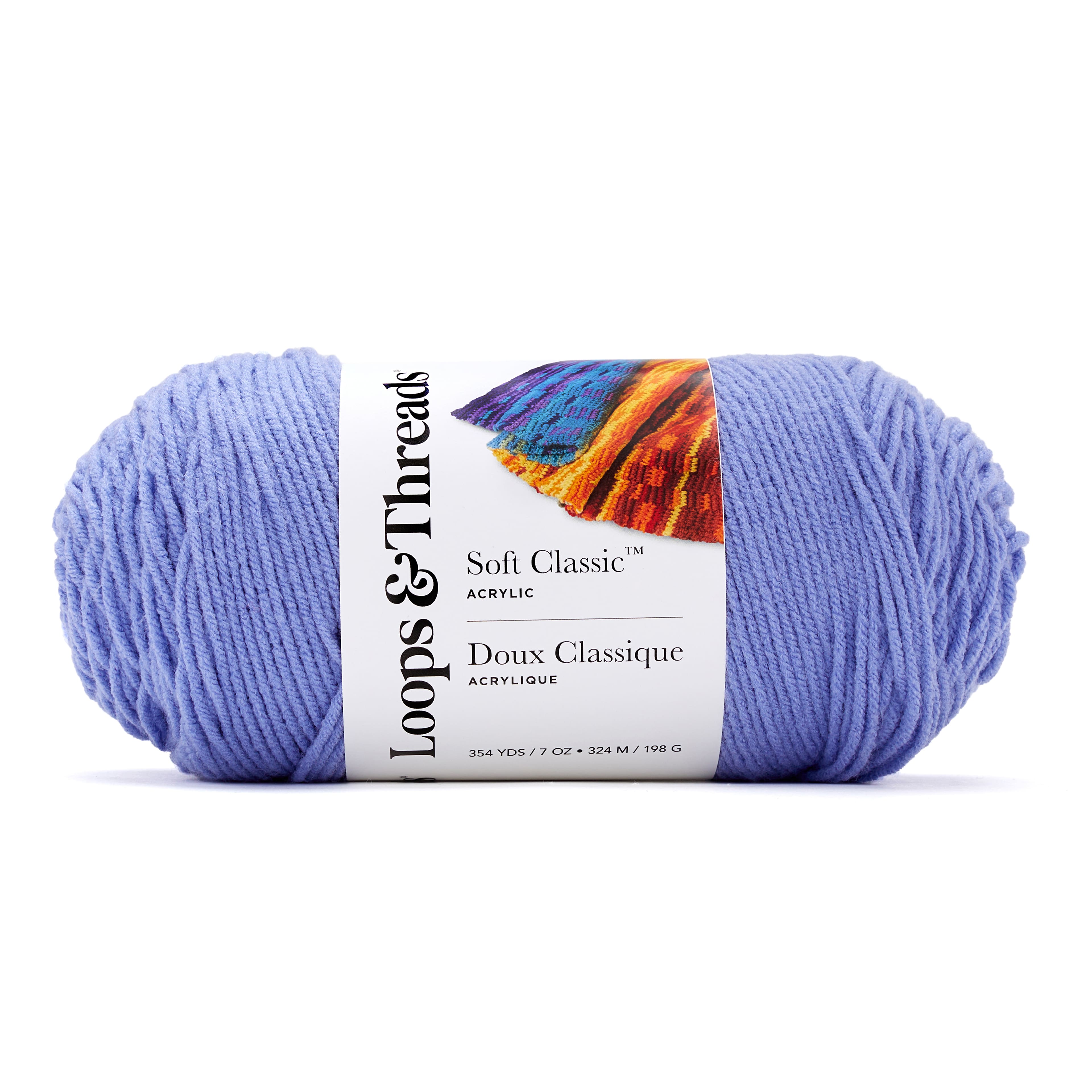 12 Pack: Soft Classic™ Solid Yarn by Loops & Threads®
