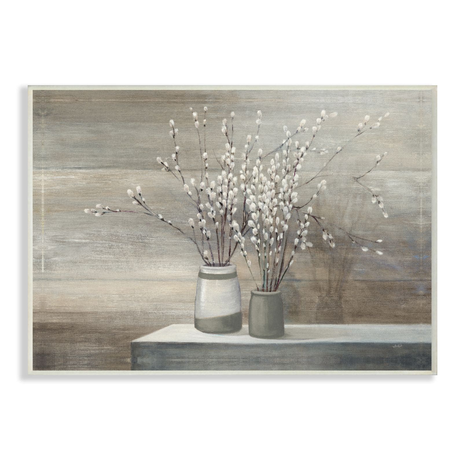 Stupell Industries Pussy Willow Still Life Wall Plaque