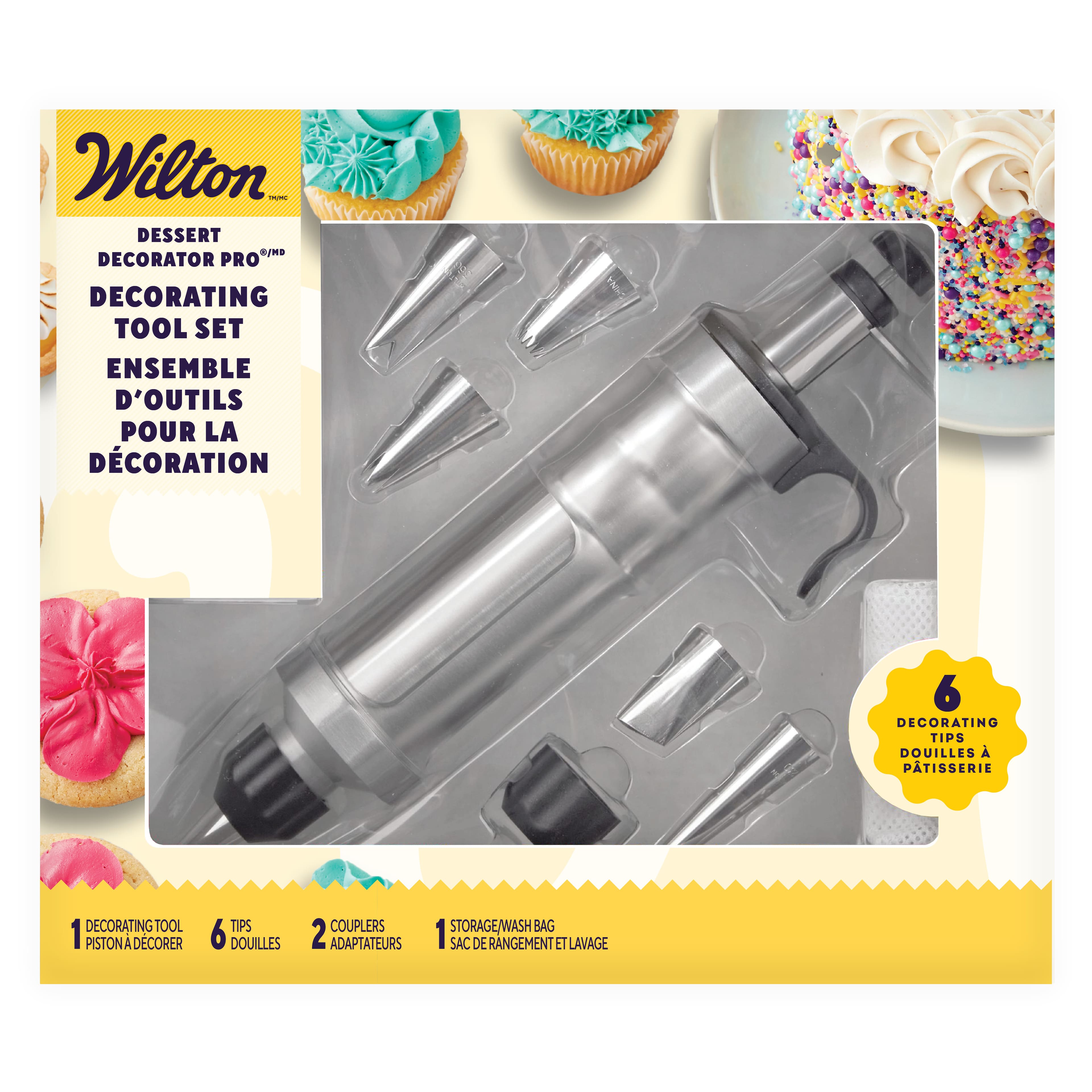 Wilton™ Dessert Decorator Pro Stainless Steel Cake Decorating Tool