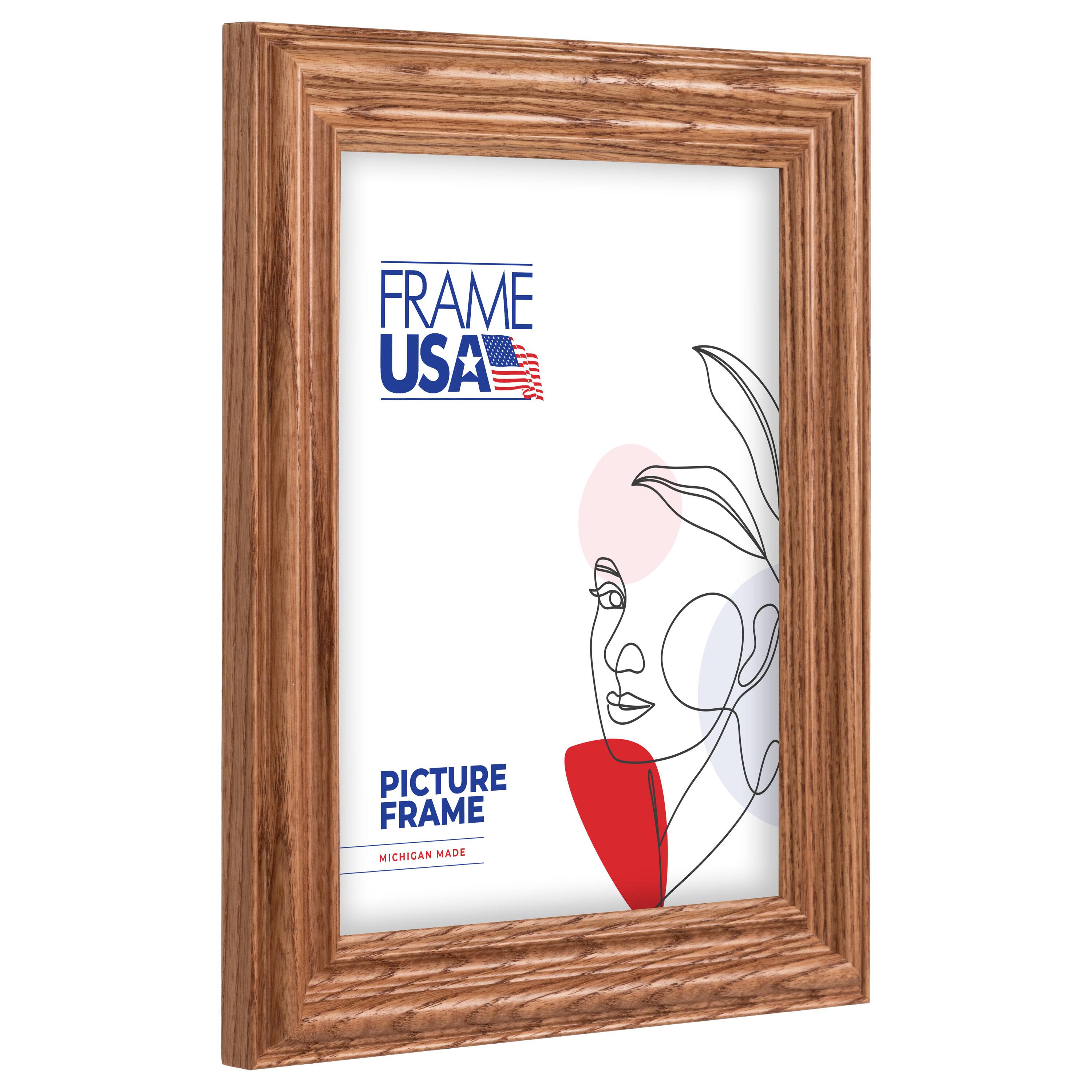 Frame USA Grande Honey Single Image Picture Frame